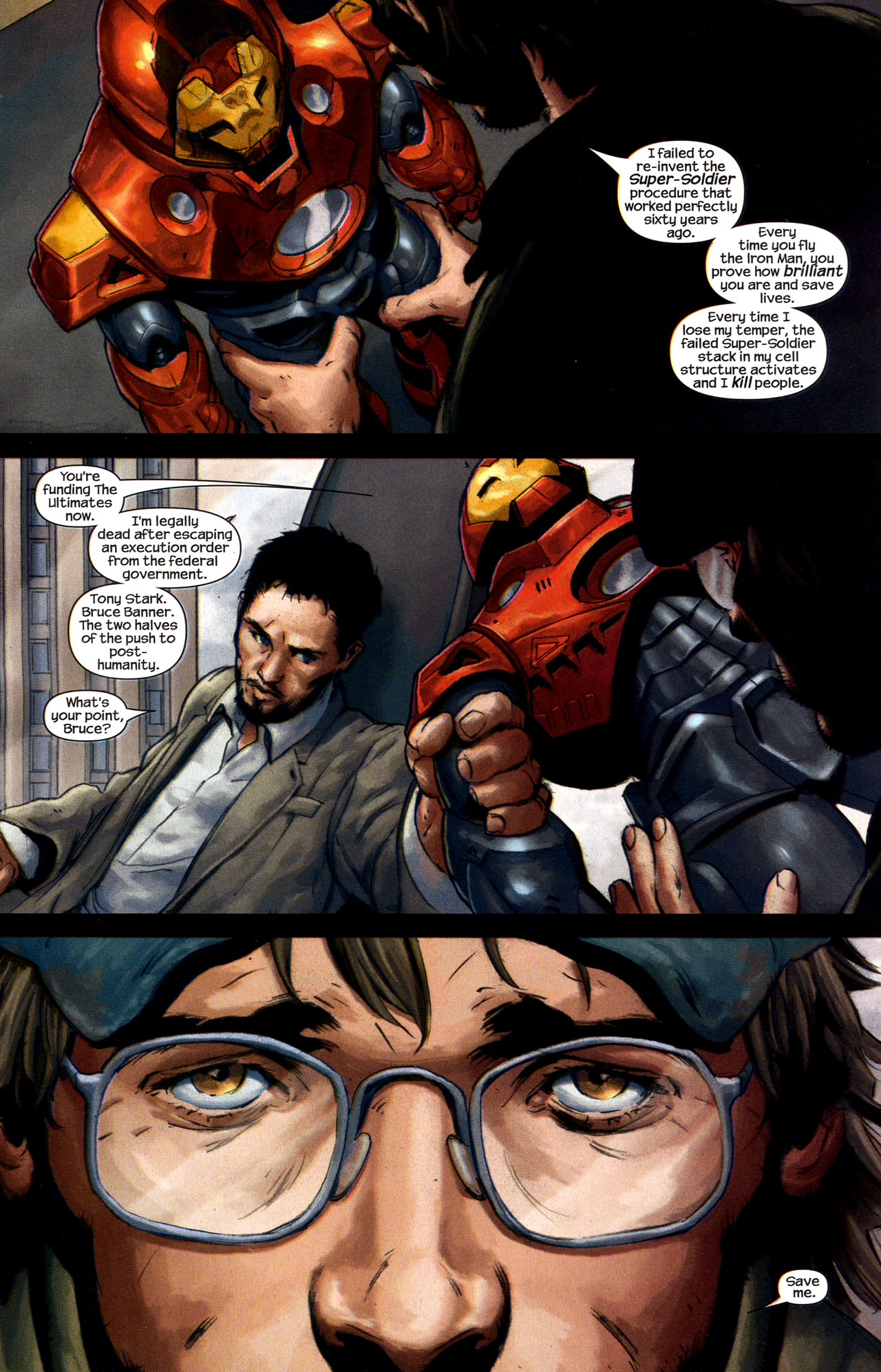 Read online Ultimate Human comic -  Issue #1 - 5