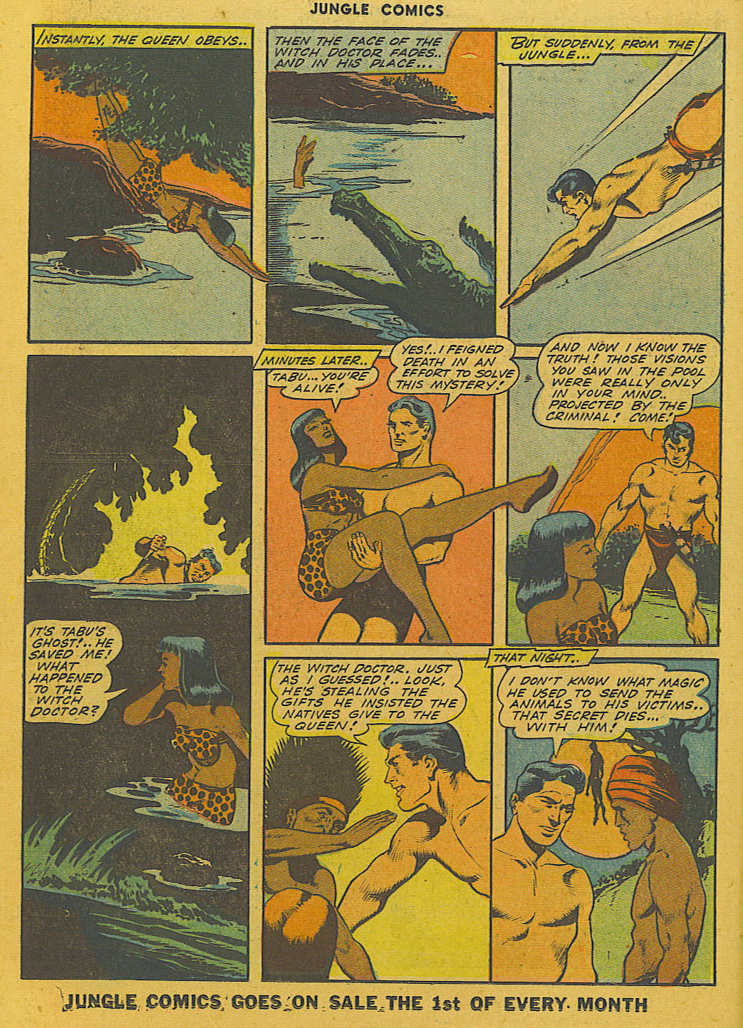 Read online Jungle Comics comic -  Issue #50 - 26