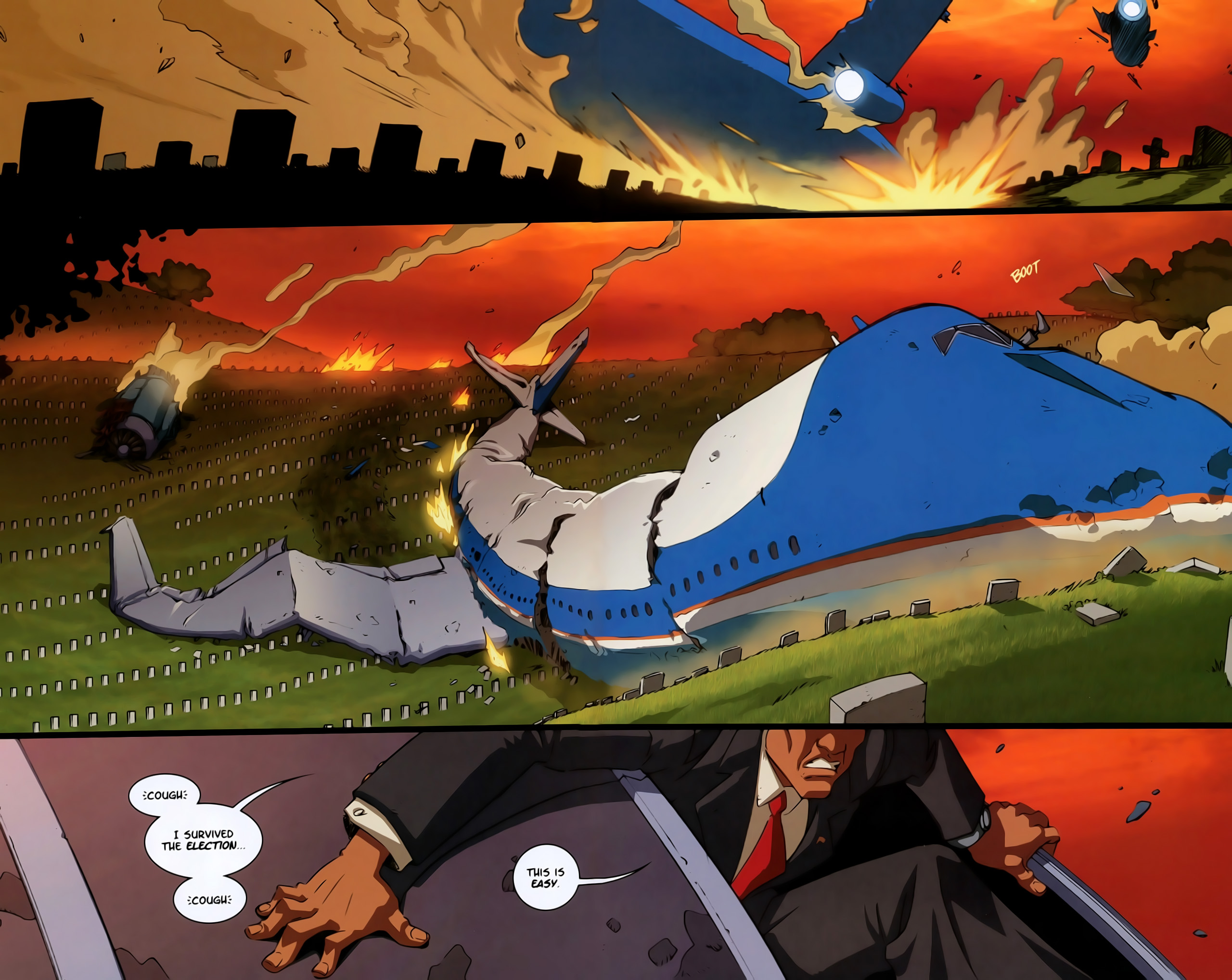 Read online President Evil comic -  Issue #1 - 4