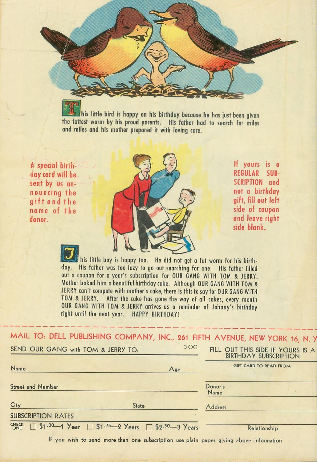 Read online Our Gang with Tom & Jerry comic -  Issue #56 - 52