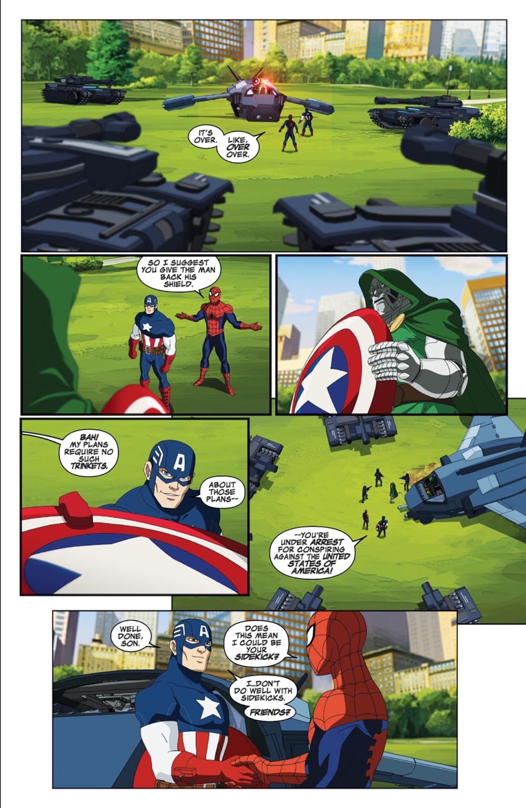 Marvel Universe Ultimate Spider-Man: Web Warriors issue 1 - Page 21
