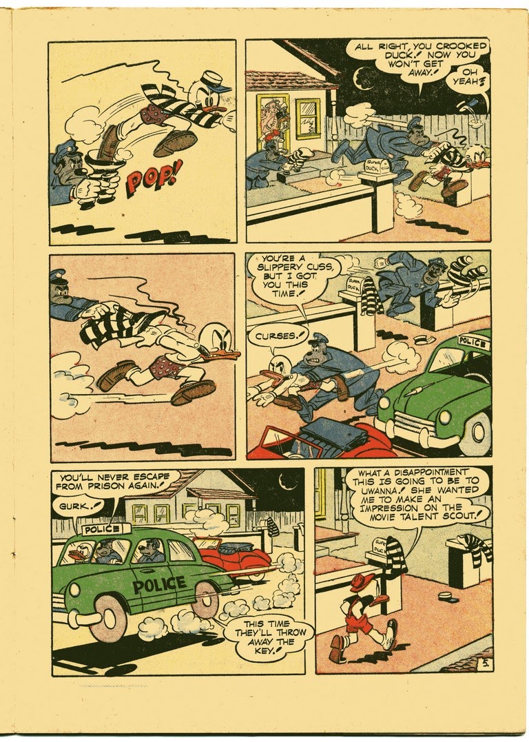 Read online Super Duck Comics comic -  Issue #45 - 7
