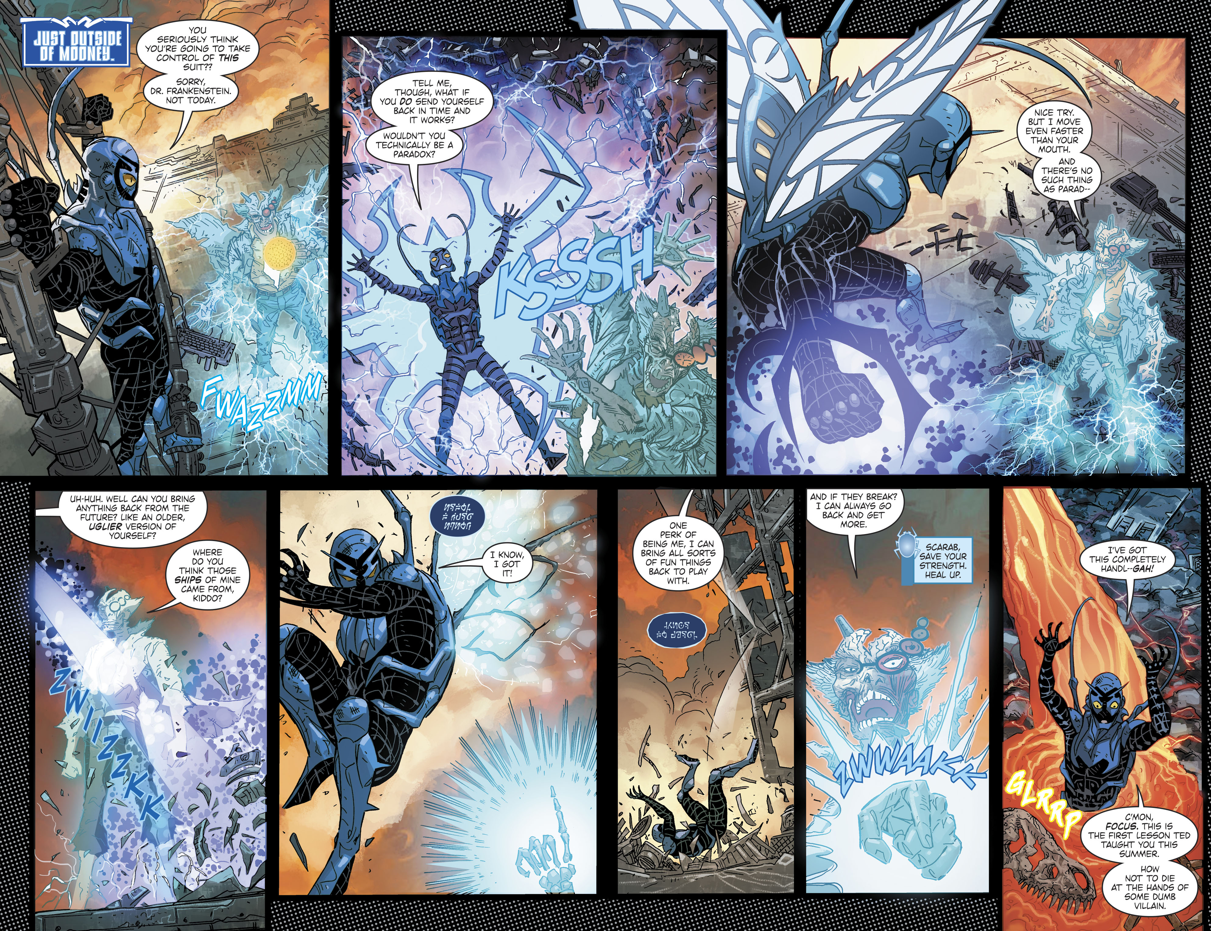 Read online Blue Beetle (2016) comic -  Issue #17 - 5