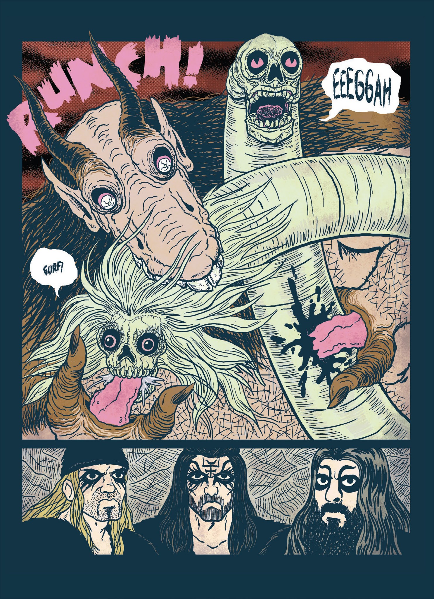 Read online Wuvable Oaf: Blood & Metal comic -  Issue # TPB - 58