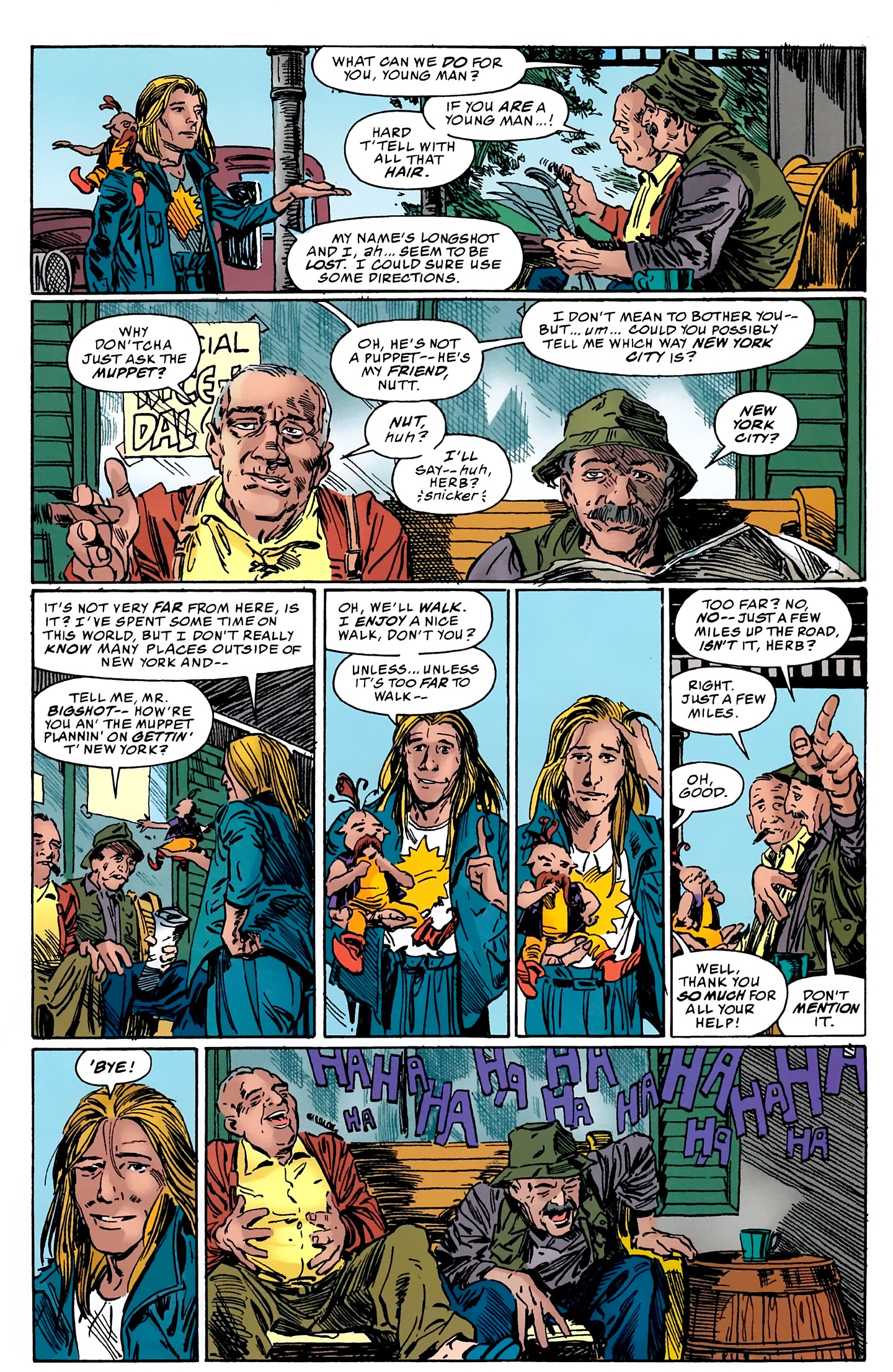 Read online Longshot (1998) comic -  Issue # Full - 14
