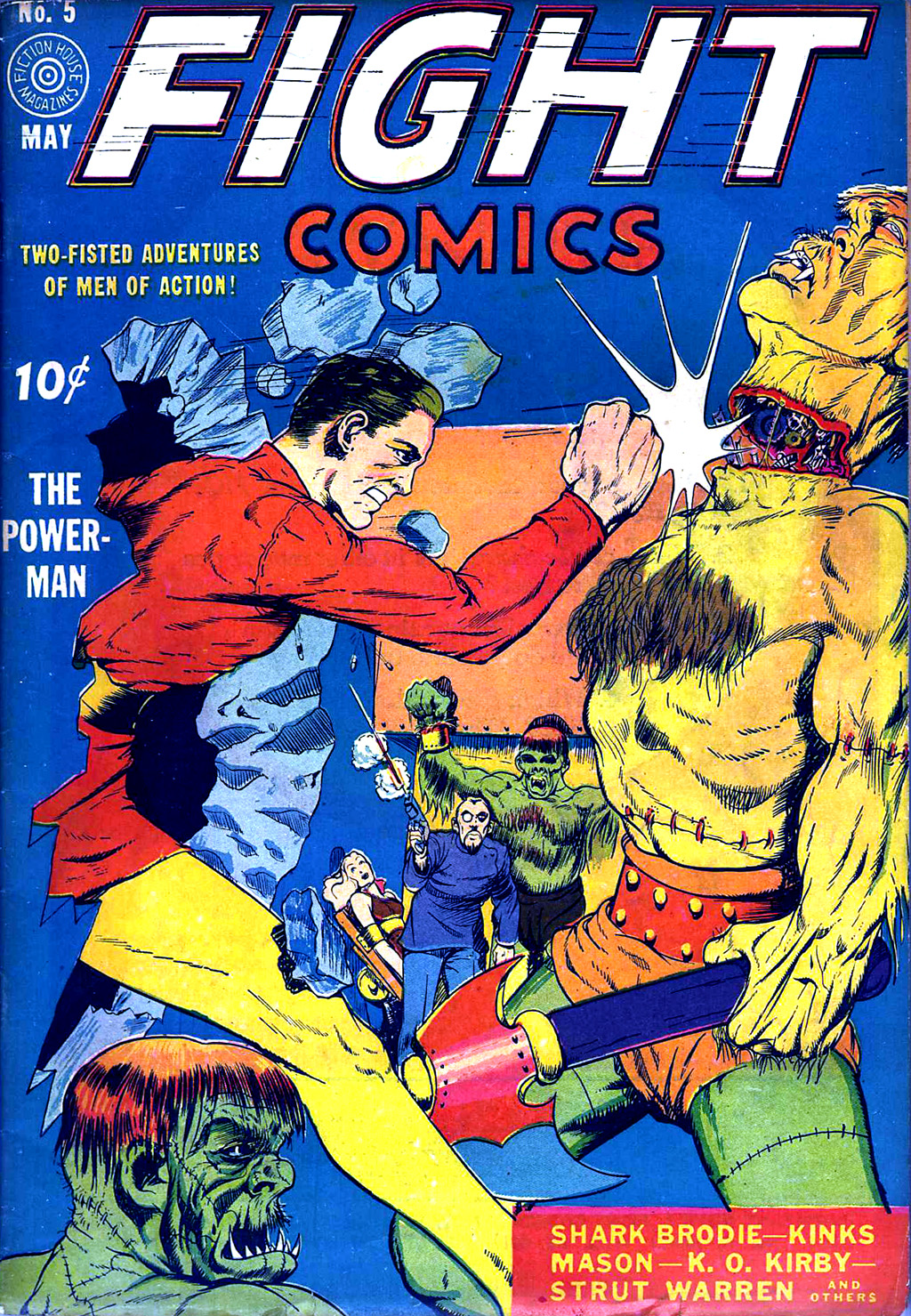 Read online Fight Comics comic -  Issue #5 - 1