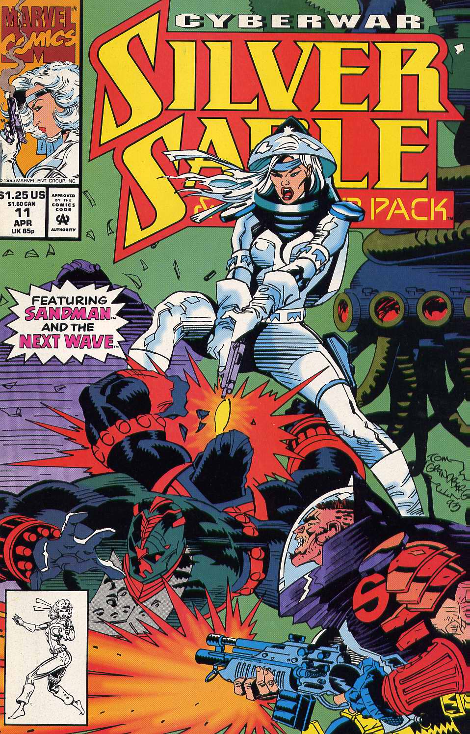 Read online Silver Sable and the Wild Pack comic -  Issue #11 - 1