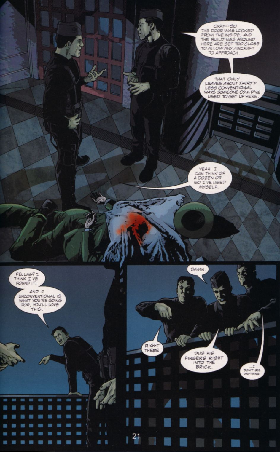 Read online JSA: The Unholy Three comic -  Issue #1 - 22