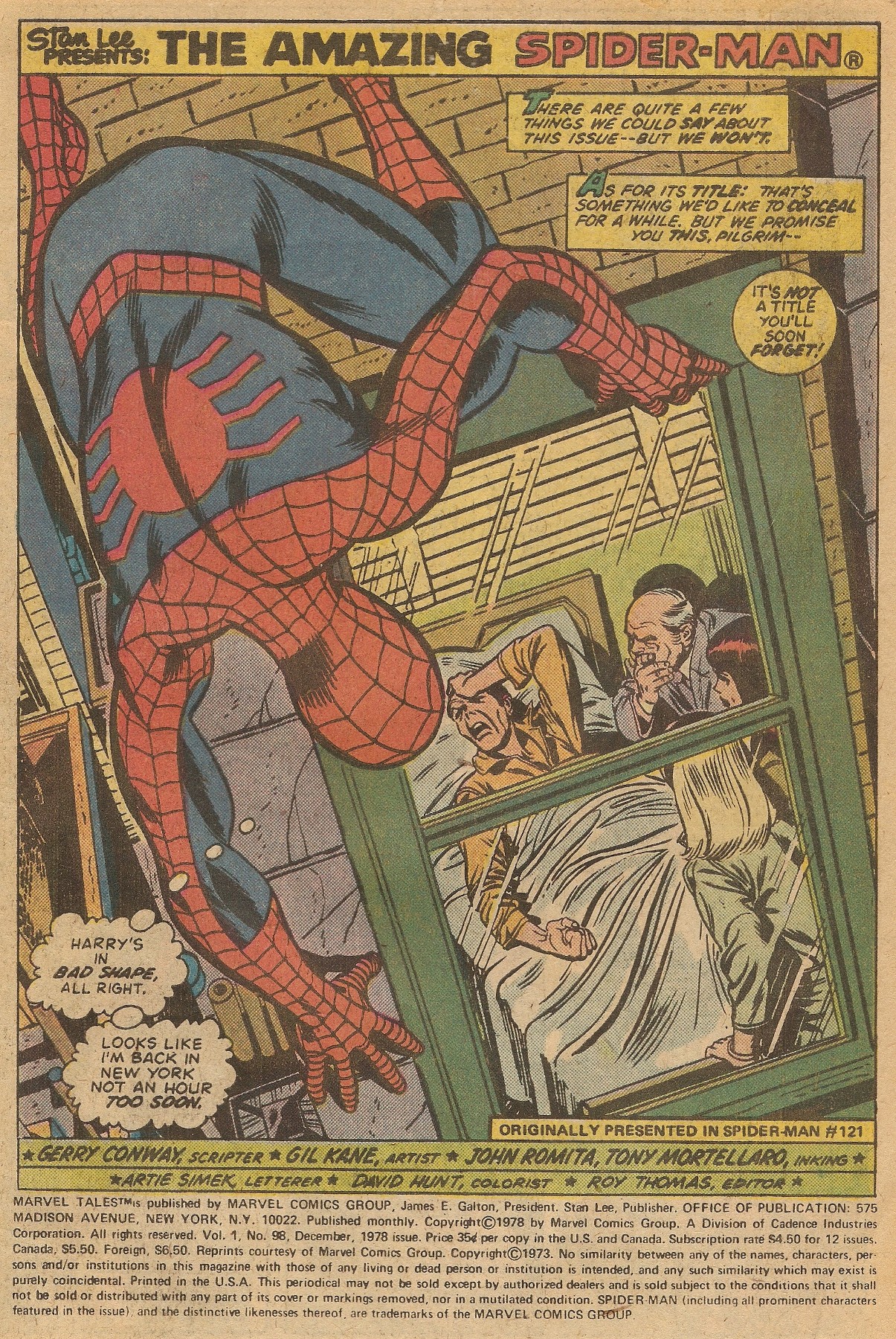 Read online Marvel Tales (1964) comic -  Issue #98 - 3