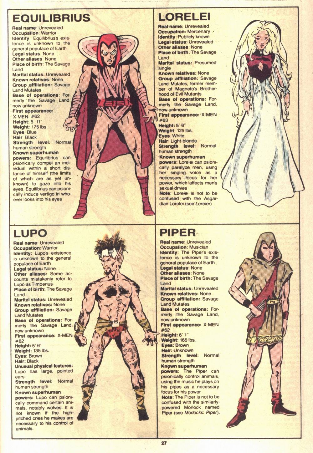 Read online The Official Handbook of the Marvel Universe Deluxe Edition comic -  Issue #11 - 29