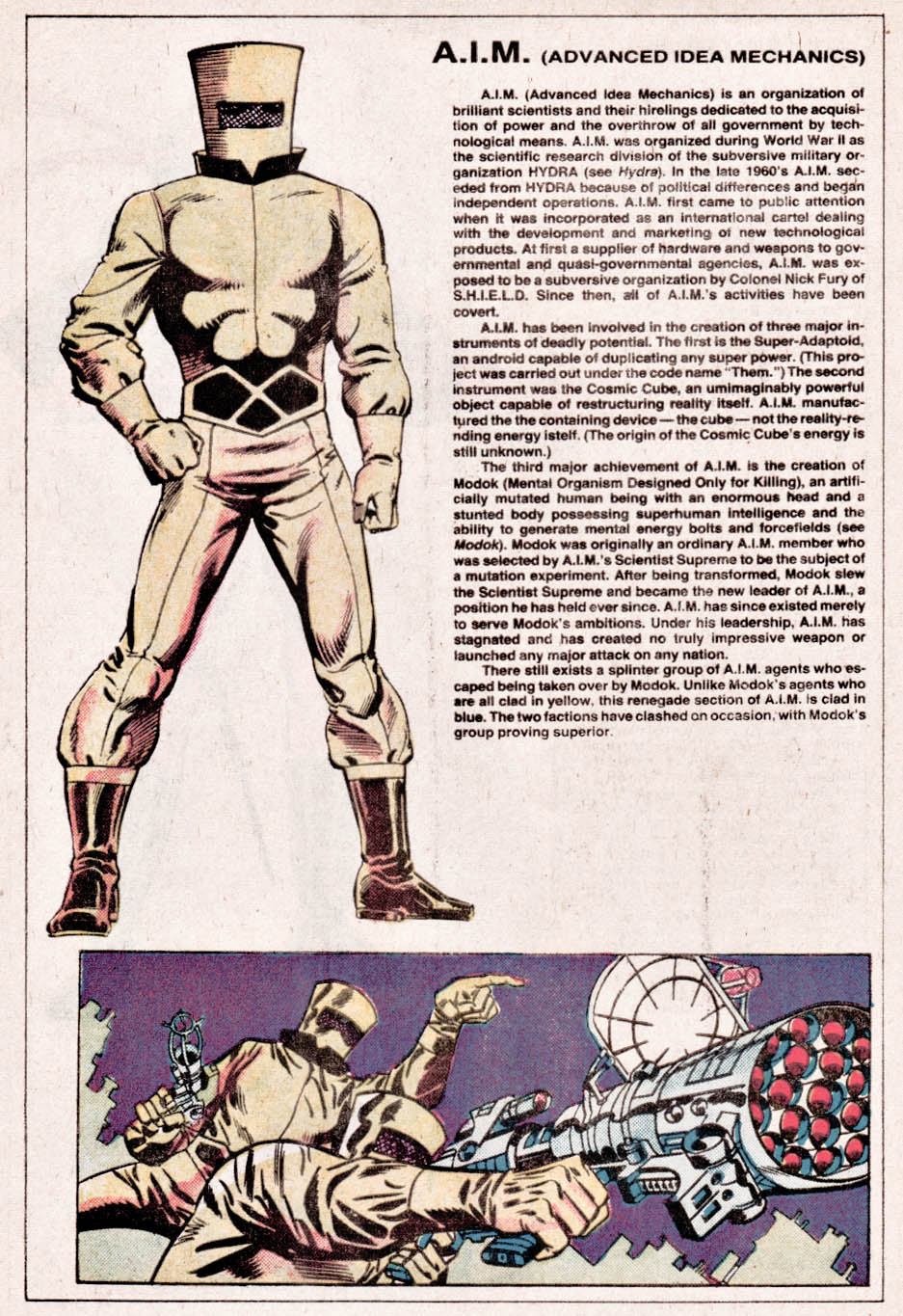 The Official Handbook of the Marvel Universe issue 1 - Page 6