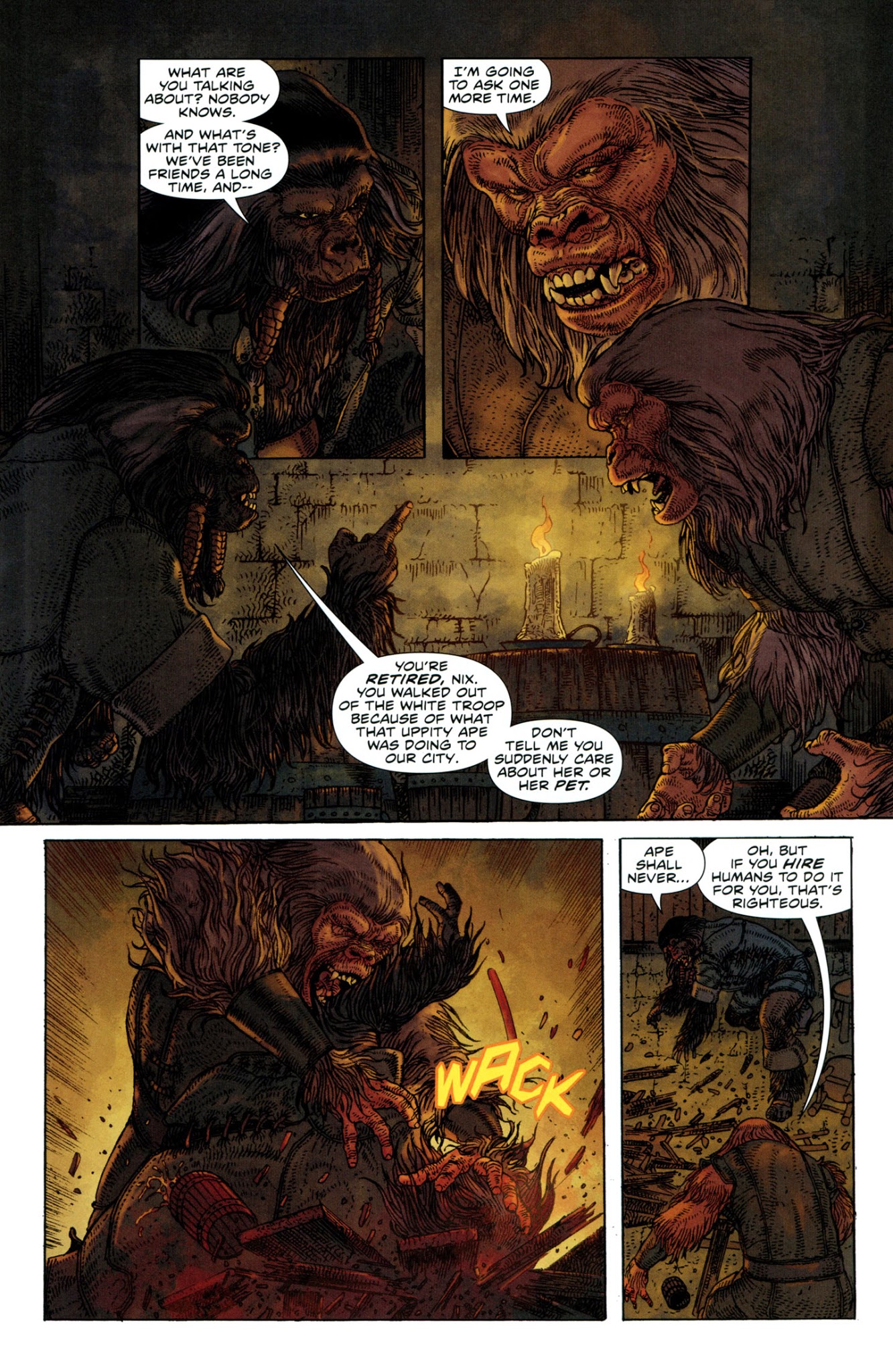 Read online Planet of the Apes (2011) comic -  Issue #14 - 22