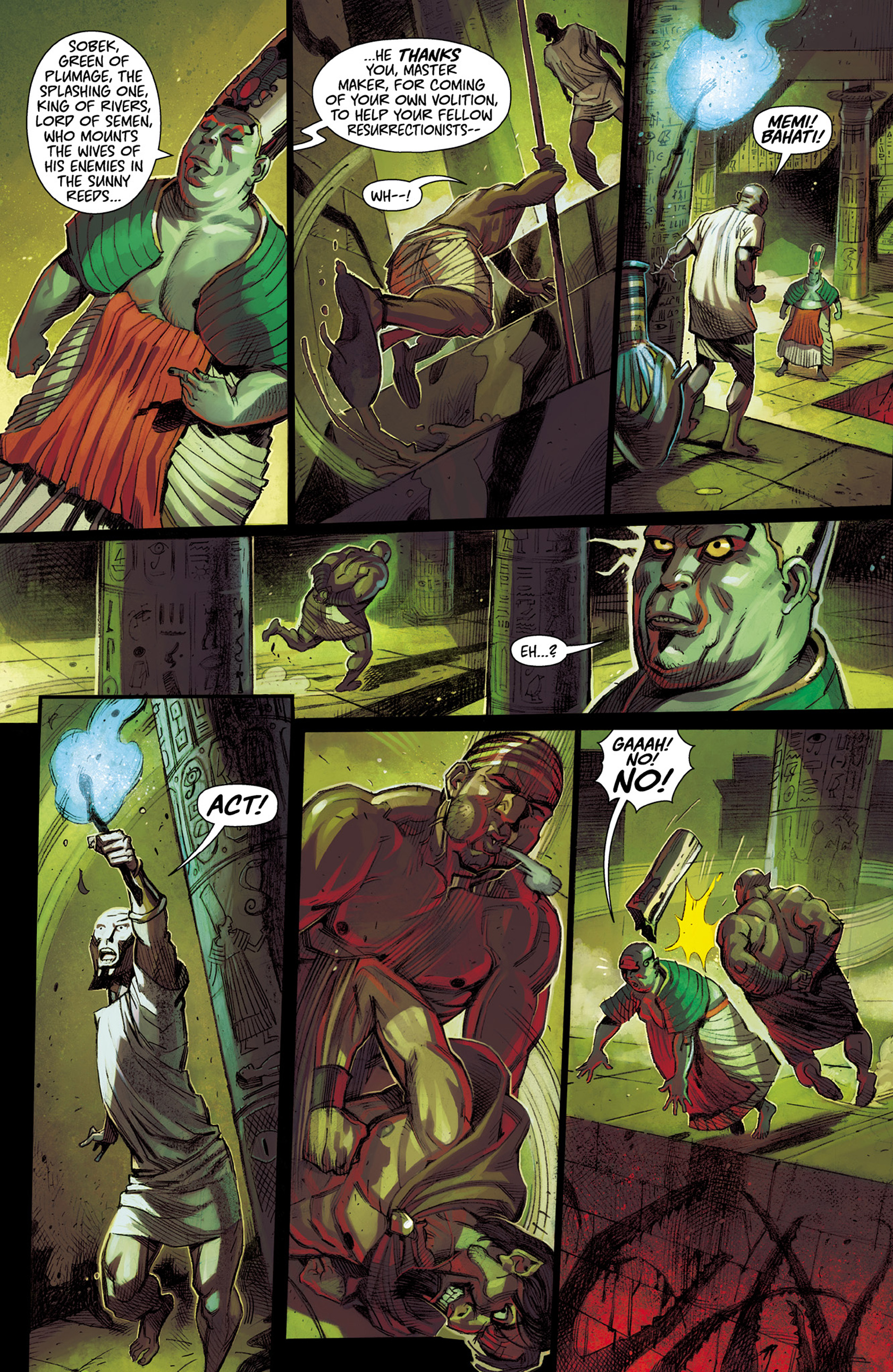 Read online Resurrectionists comic -  Issue #5 - 19