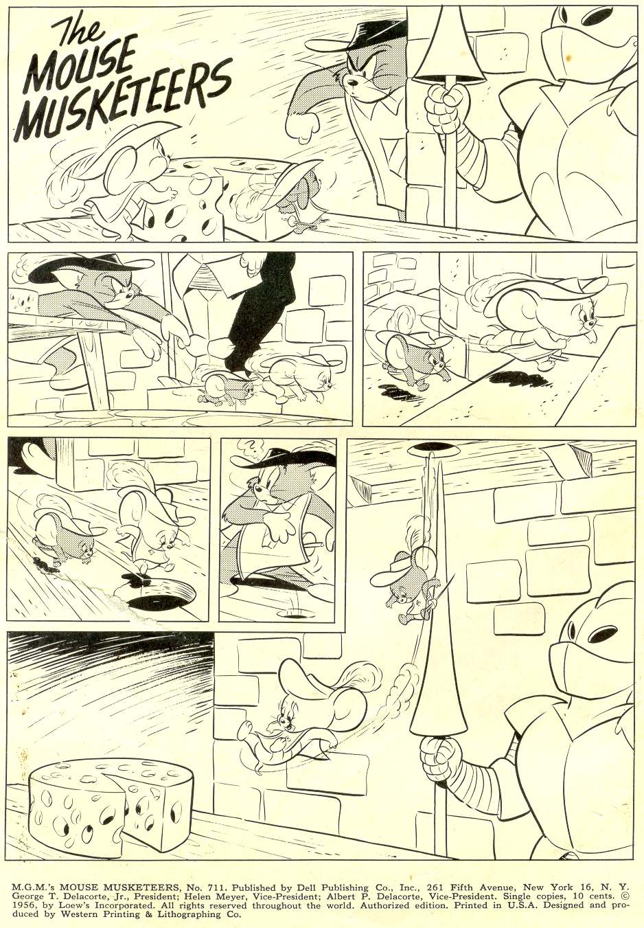 Read online Four Color Comics comic -  Issue #711 - 2