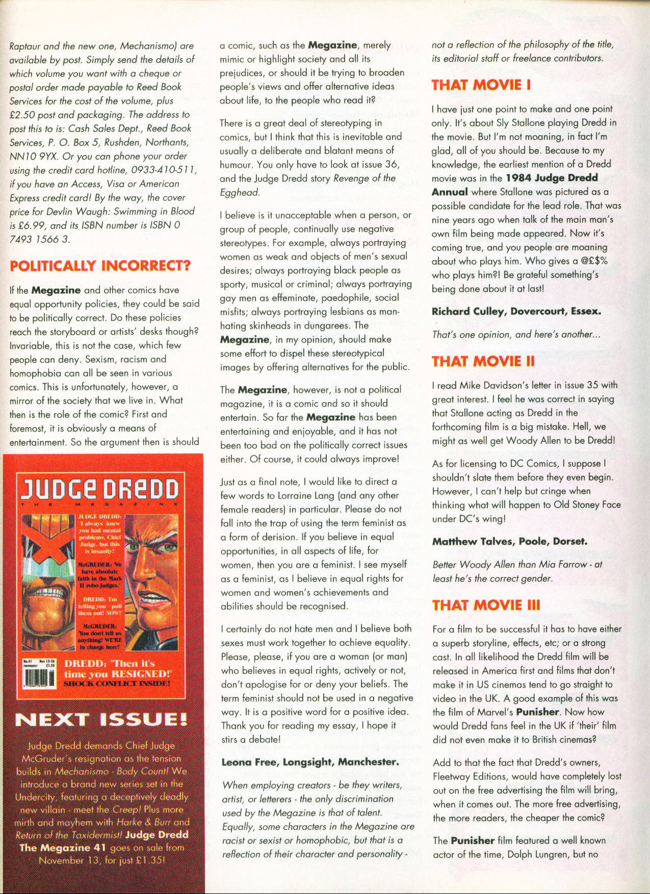 Read online Judge Dredd: The Megazine (vol. 2) comic -  Issue #40 - 32