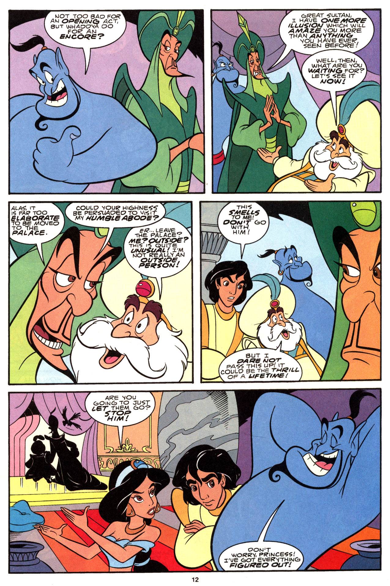 Read online The Return of Disney's Aladdin comic -  Issue #2 - 15