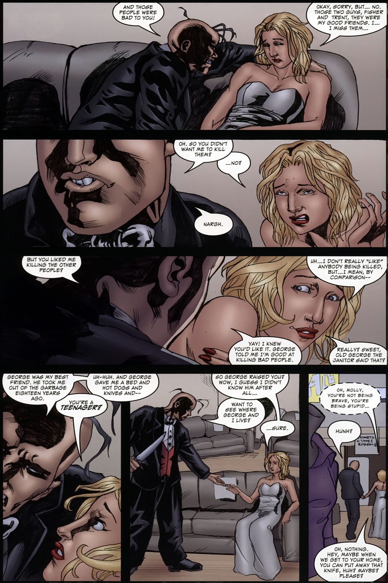 Read online Scream Queen comic -  Issue #5 - 7