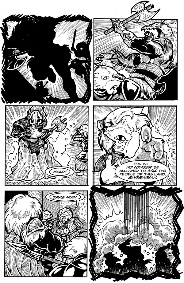 Read online Tall Tails: Thieves' Quest comic -  Issue #19 - 25