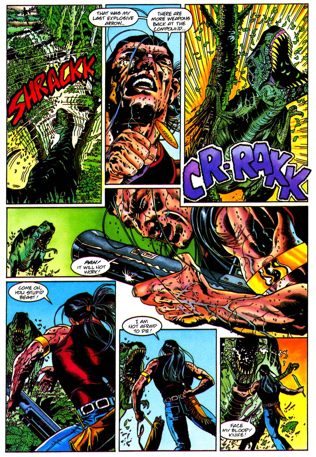 Read online Turok, Dinosaur Hunter (1993) comic -  Issue #28 - 17