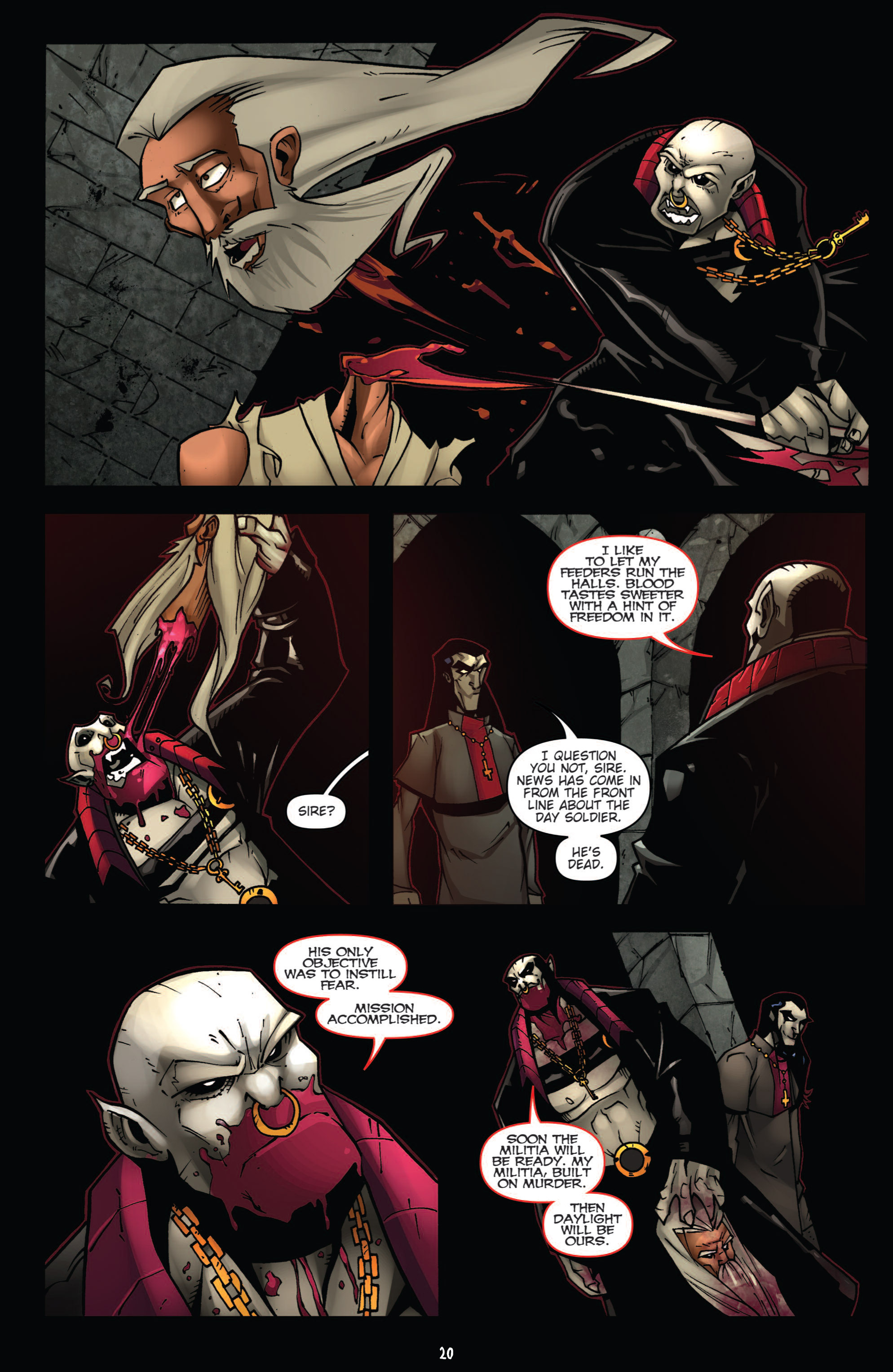 Read online Vitriol the Hunter comic -  Issue #3 - 22