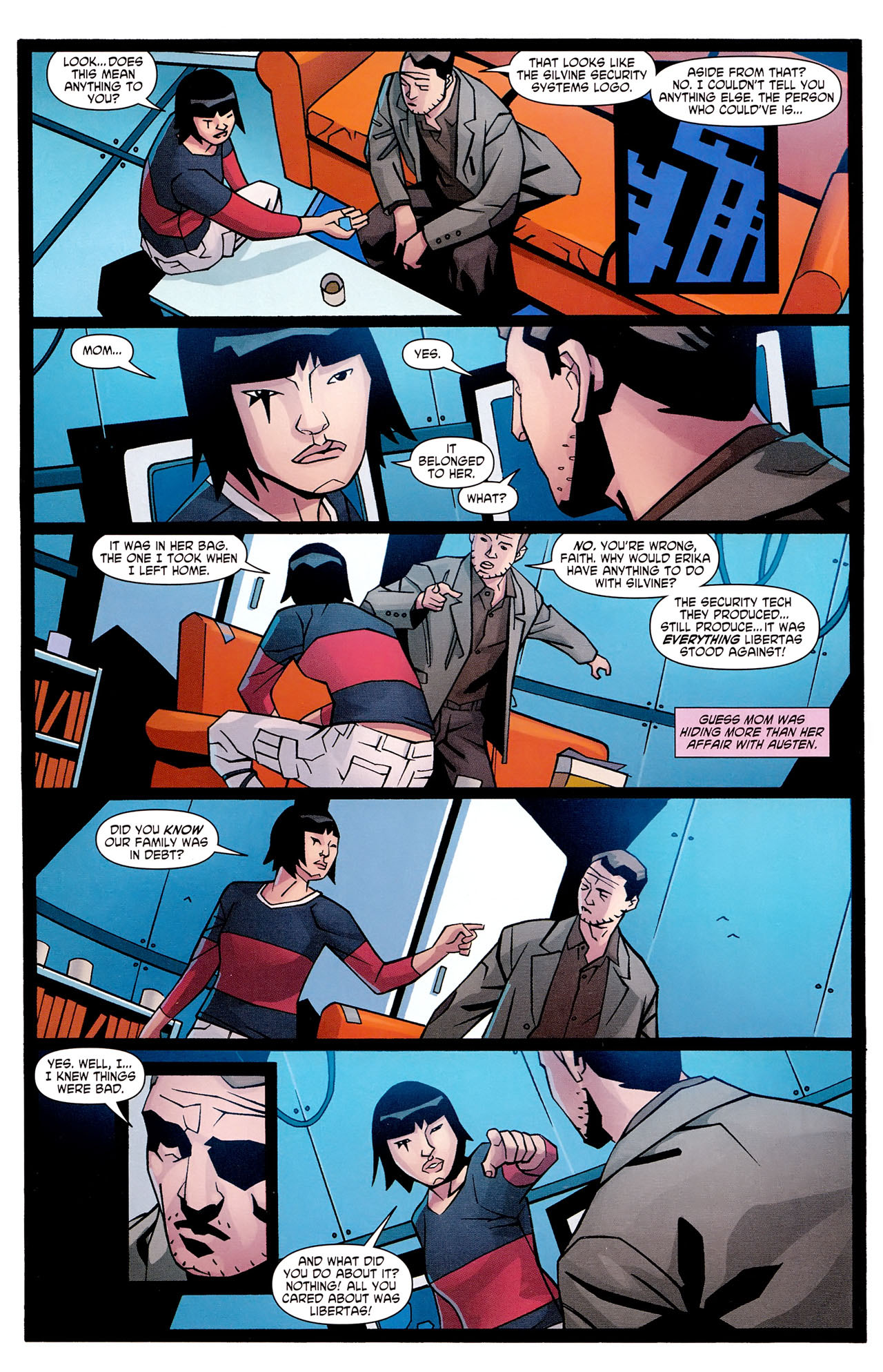 Read online Mirror's Edge comic -  Issue #5 - 7
