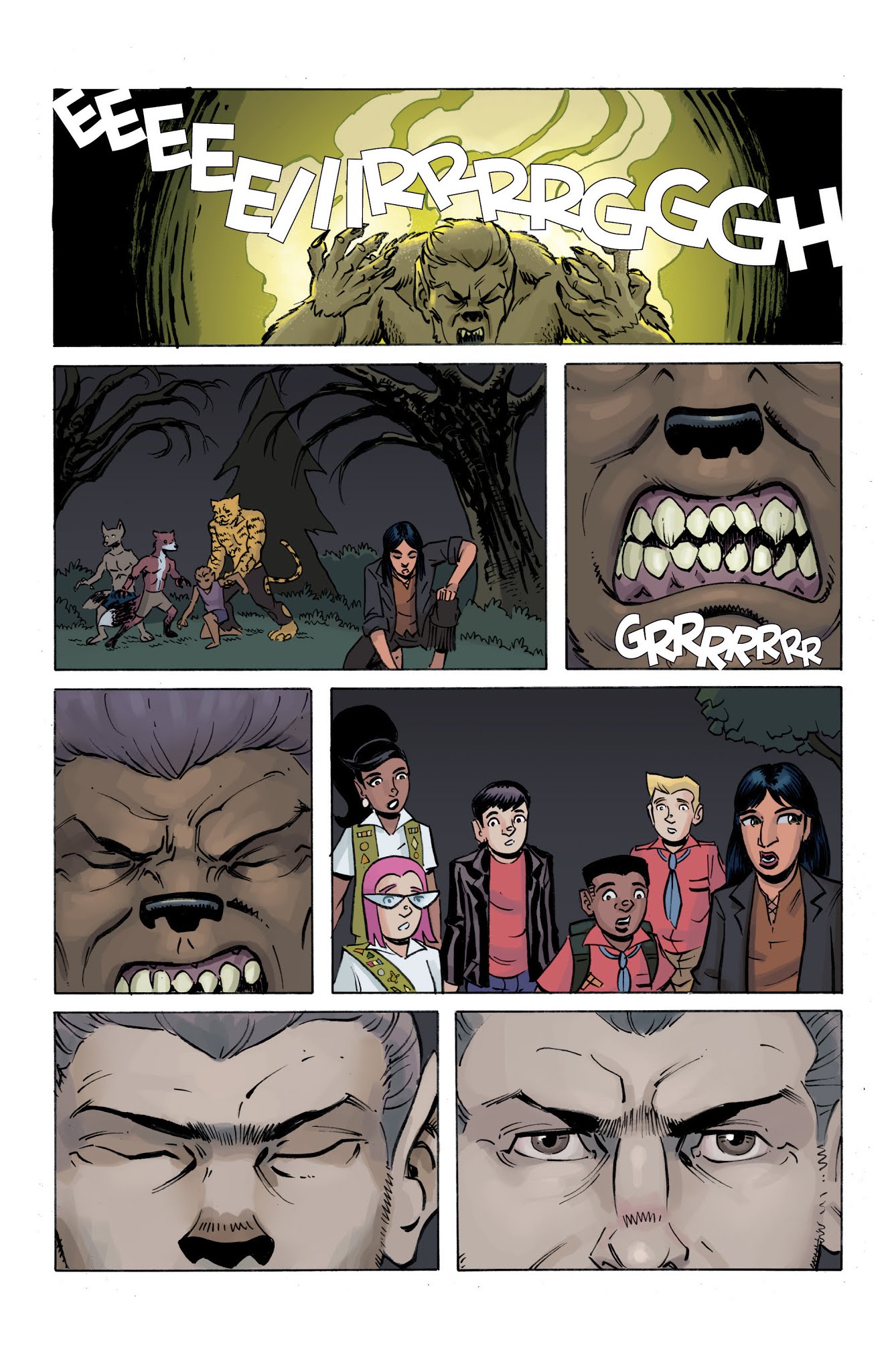 Read online Ghoul Scouts: I Was A Tweenage Werewolf! comic -  Issue #4 - 24