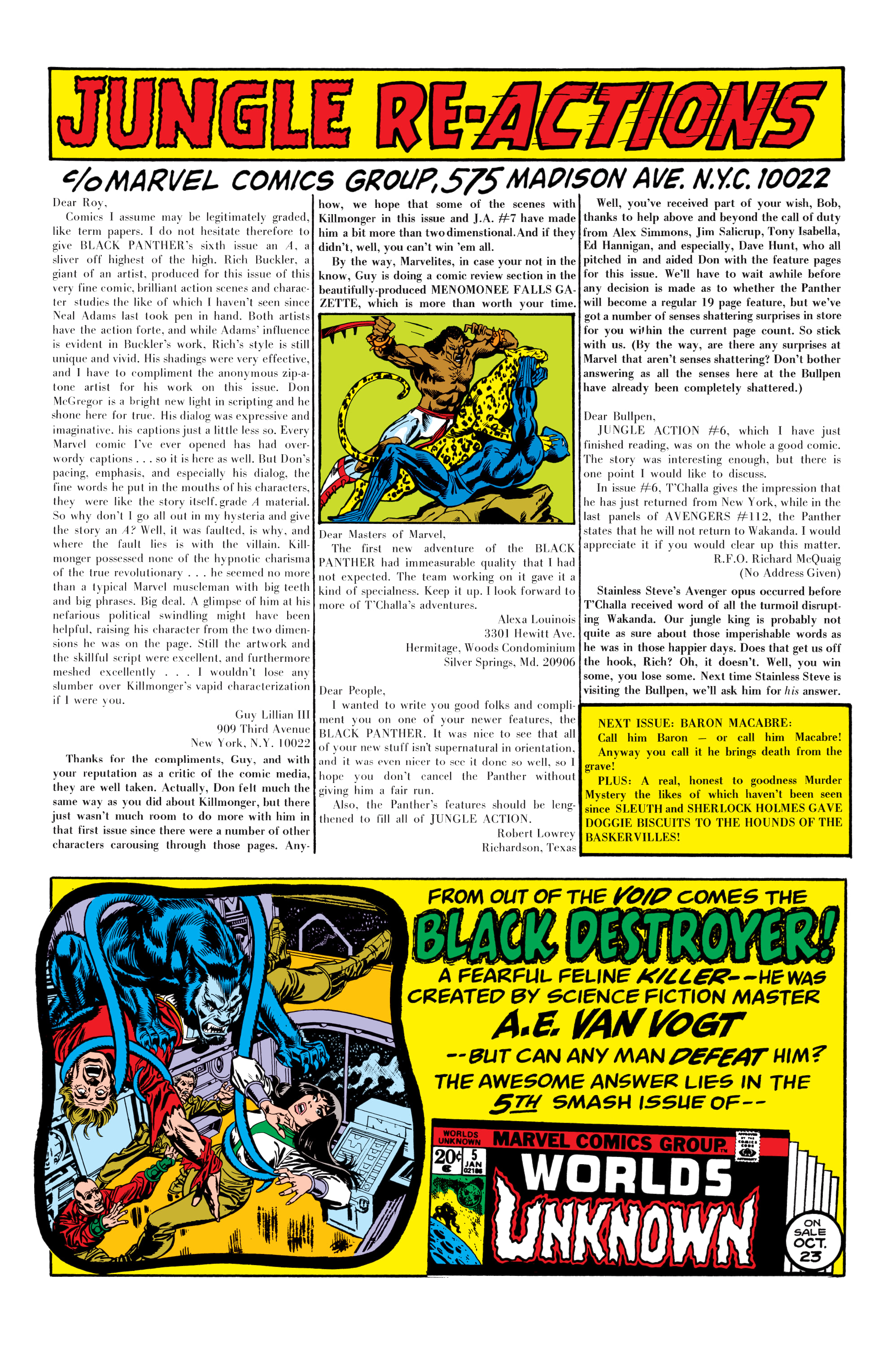 Read online Black Panther: The Early Years Omnibus comic -  Issue # TPB (Part 6) - 5