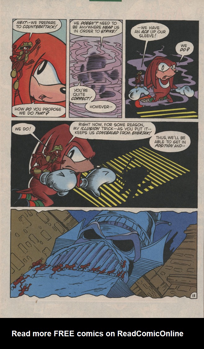 Read online Sonic's Friendly Nemesis, Knuckles comic -  Issue #3 - 20