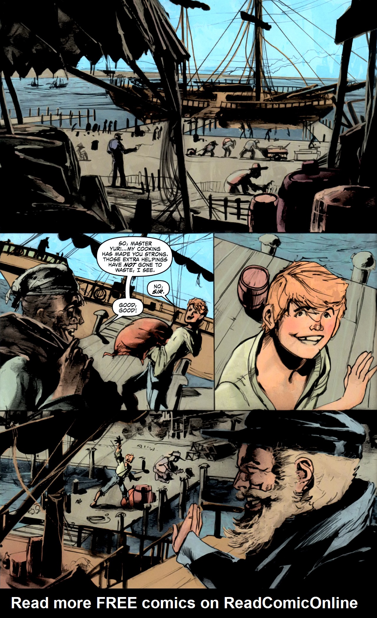 Read online Bram Stoker's Death Ship comic -  Issue #1 - 6