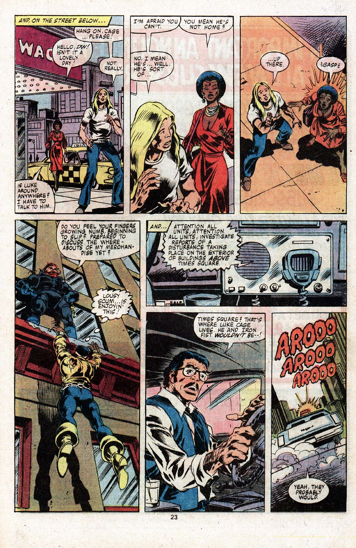 Read online Power Man and Iron Fist (1978) comic -  Issue #71 - 21