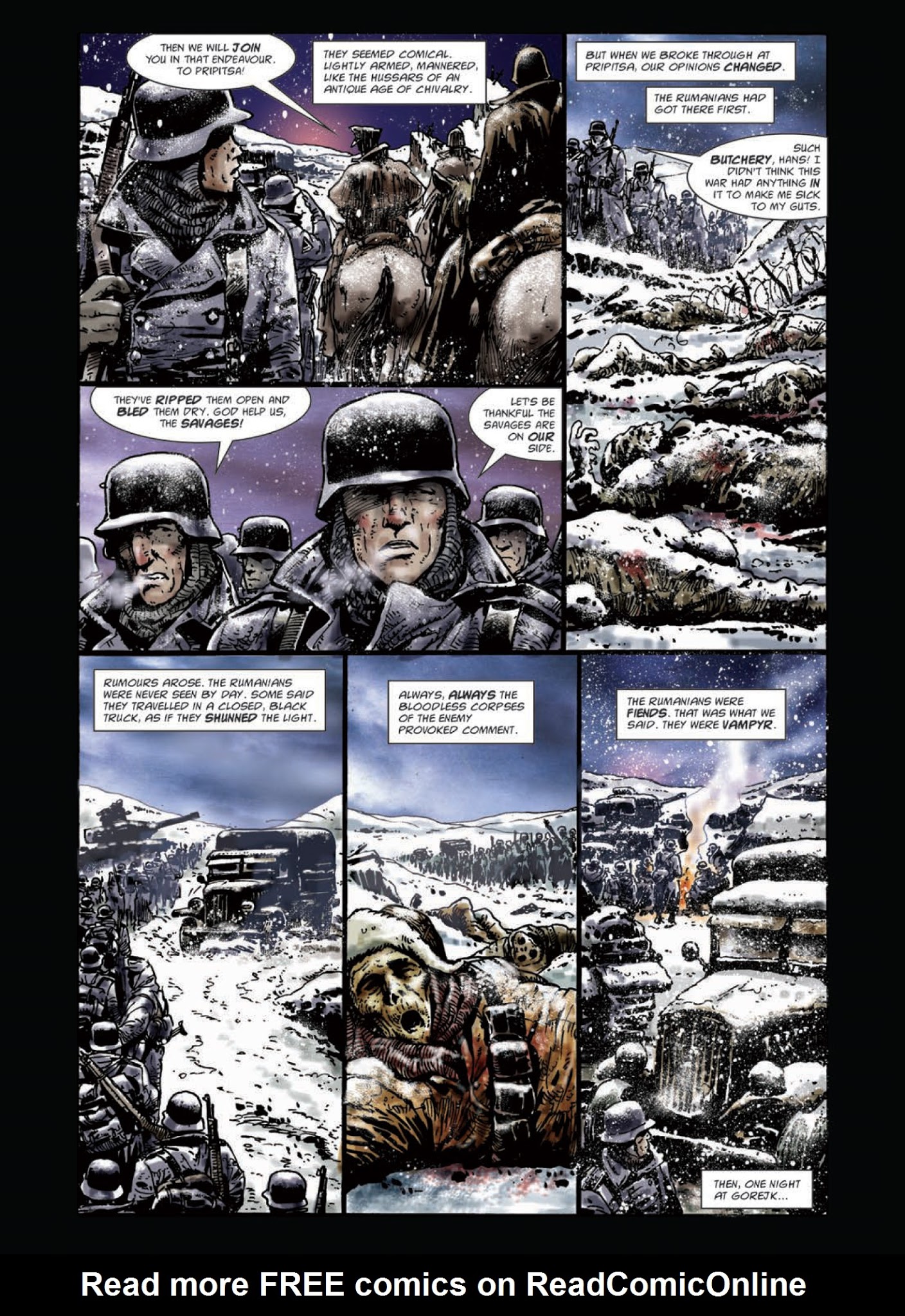 Read online Fiends of the Eastern Front comic -  Issue # TPB - 102