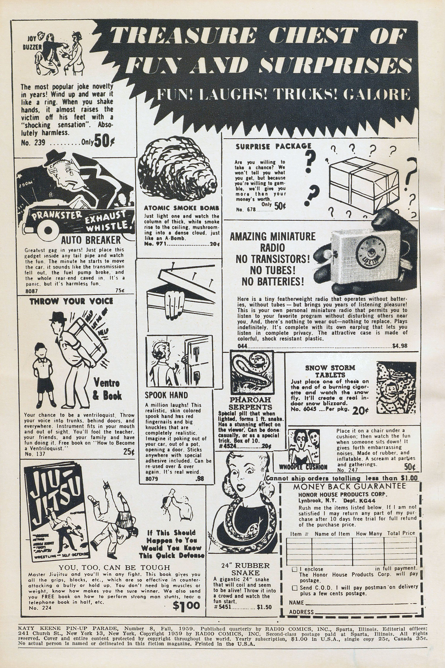 Read online Katy Keene Pin-up Parade comic -  Issue #8 - 2