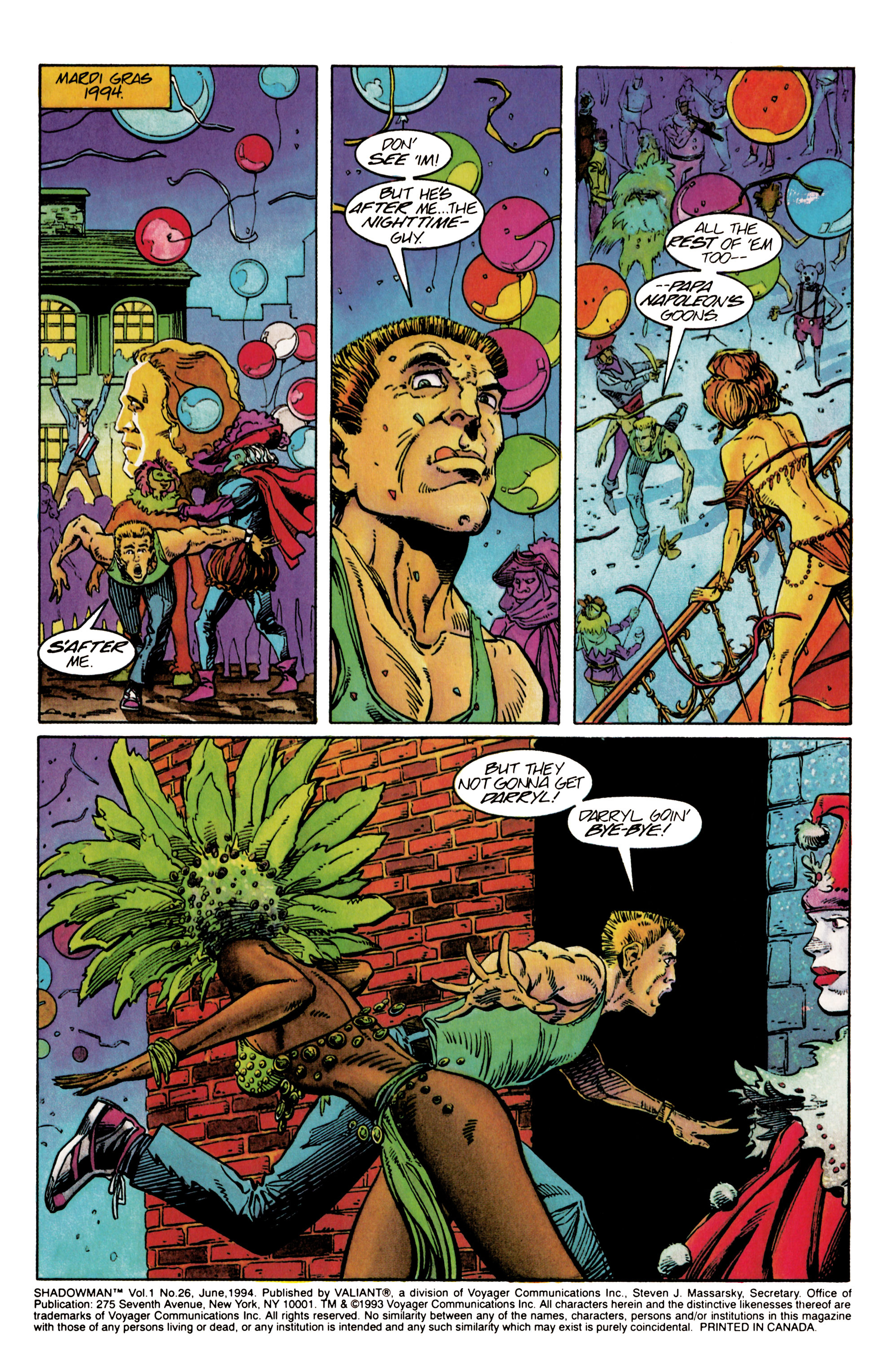 Read online Shadowman (1992) comic -  Issue #26 - 2