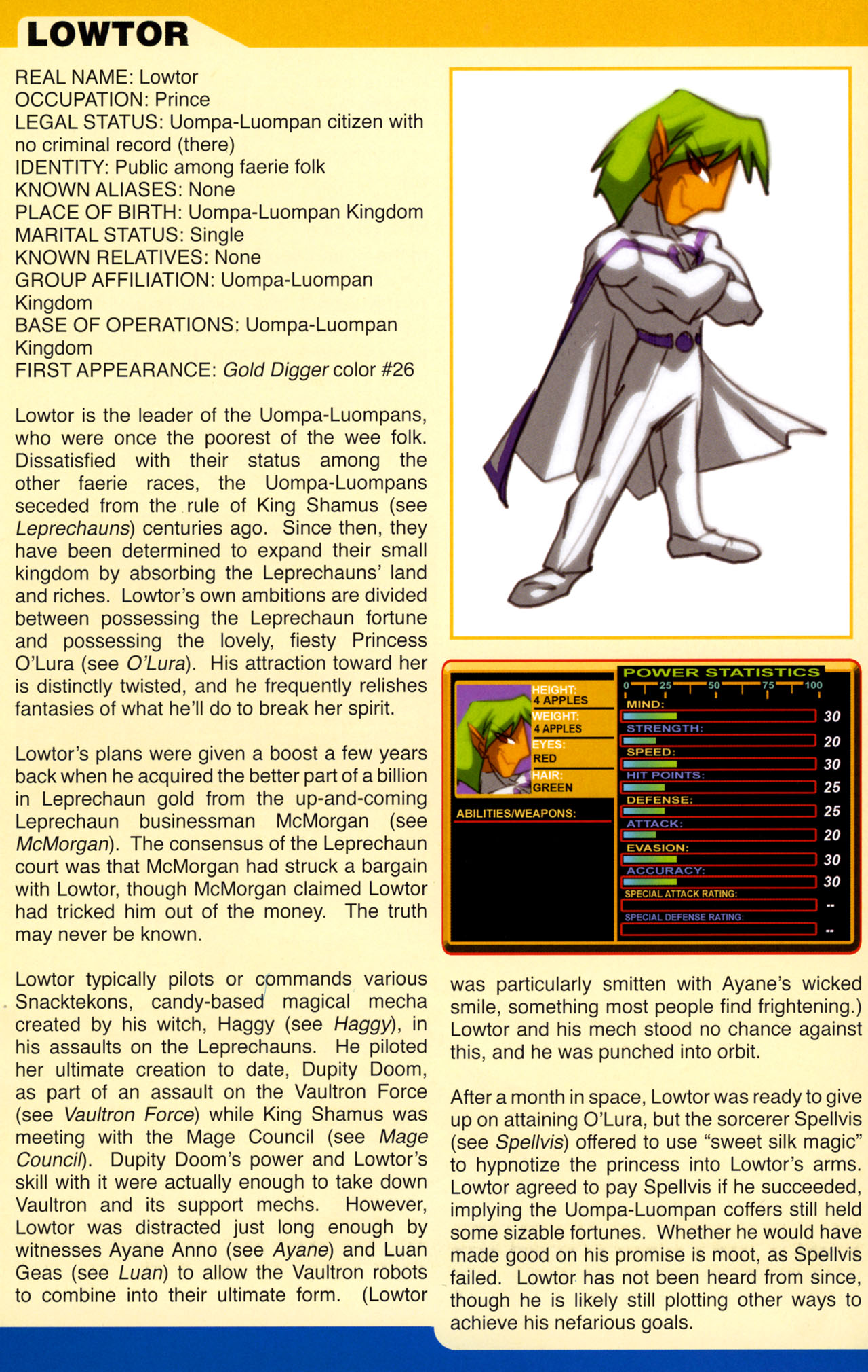 Read online Gold Digger Sourcebook: The Official Handbook of the GD Universe comic -  Issue #8 - 19