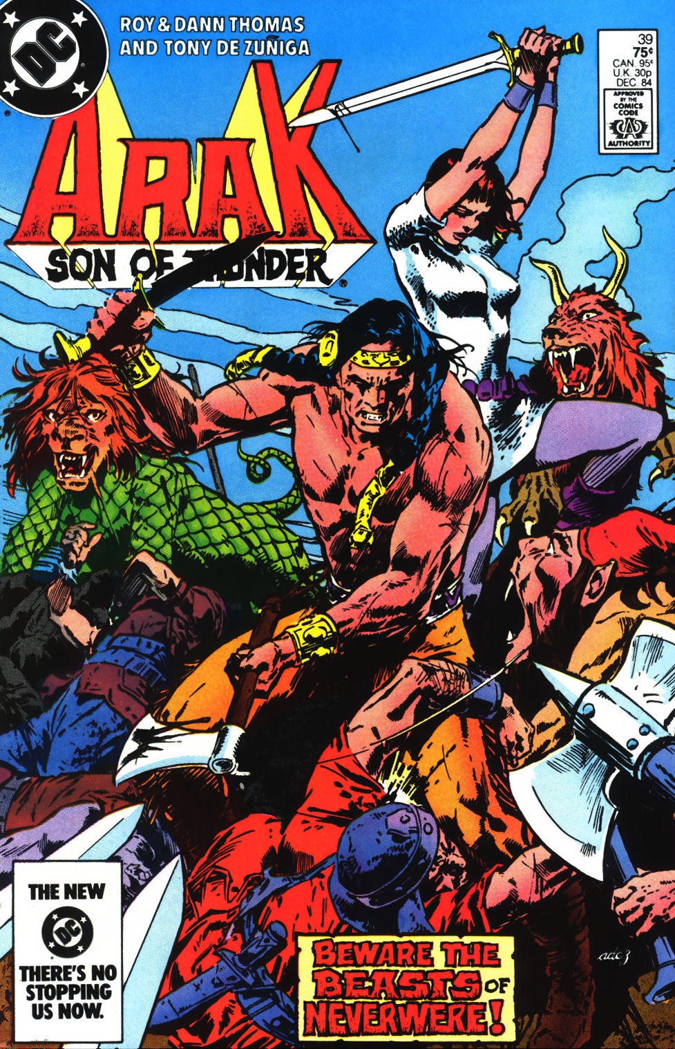 Read online Arak Son of Thunder comic -  Issue #39 - 1