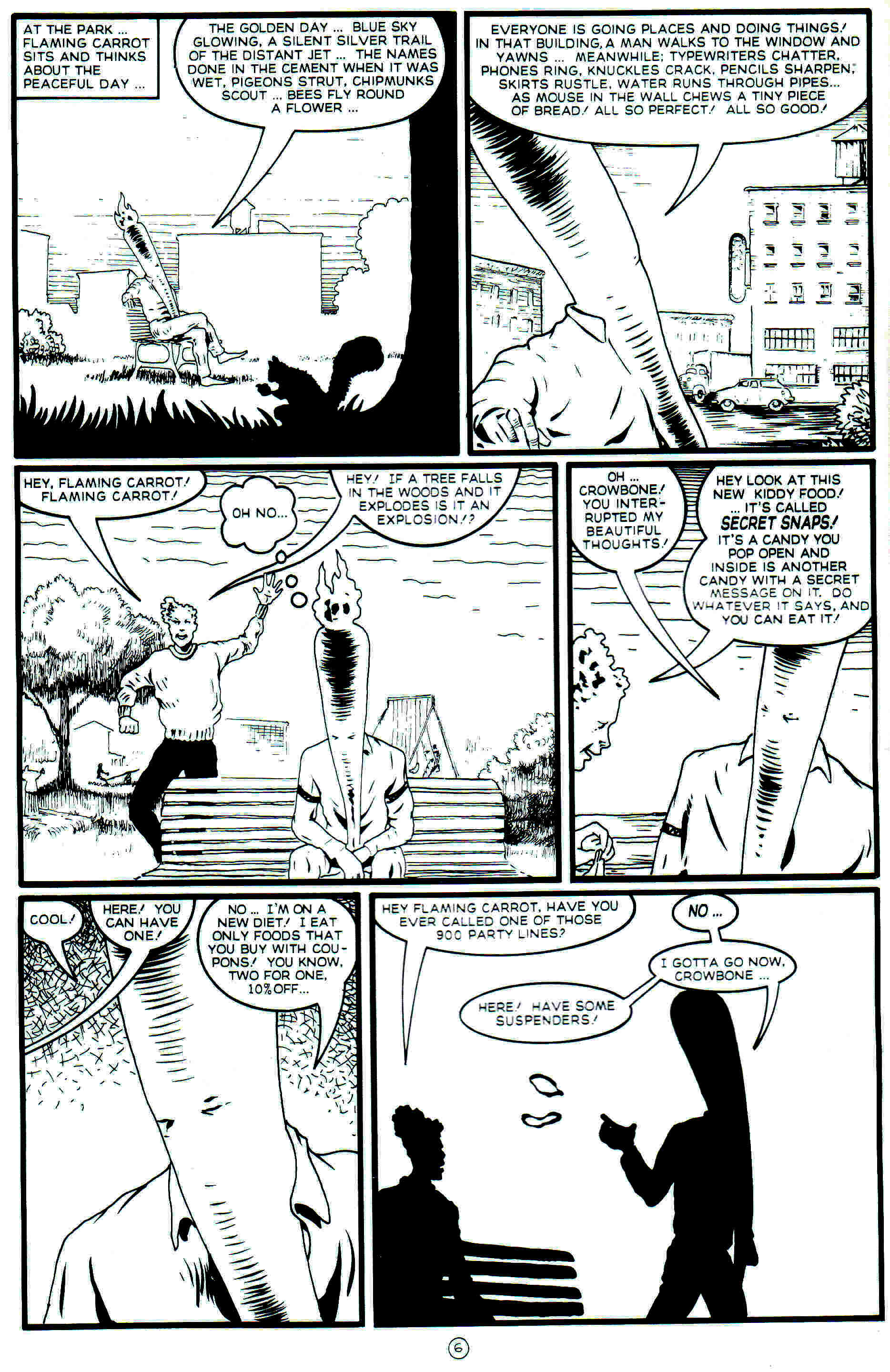 Read online Flaming Carrot Comics (1988) comic -  Issue #24 - 8