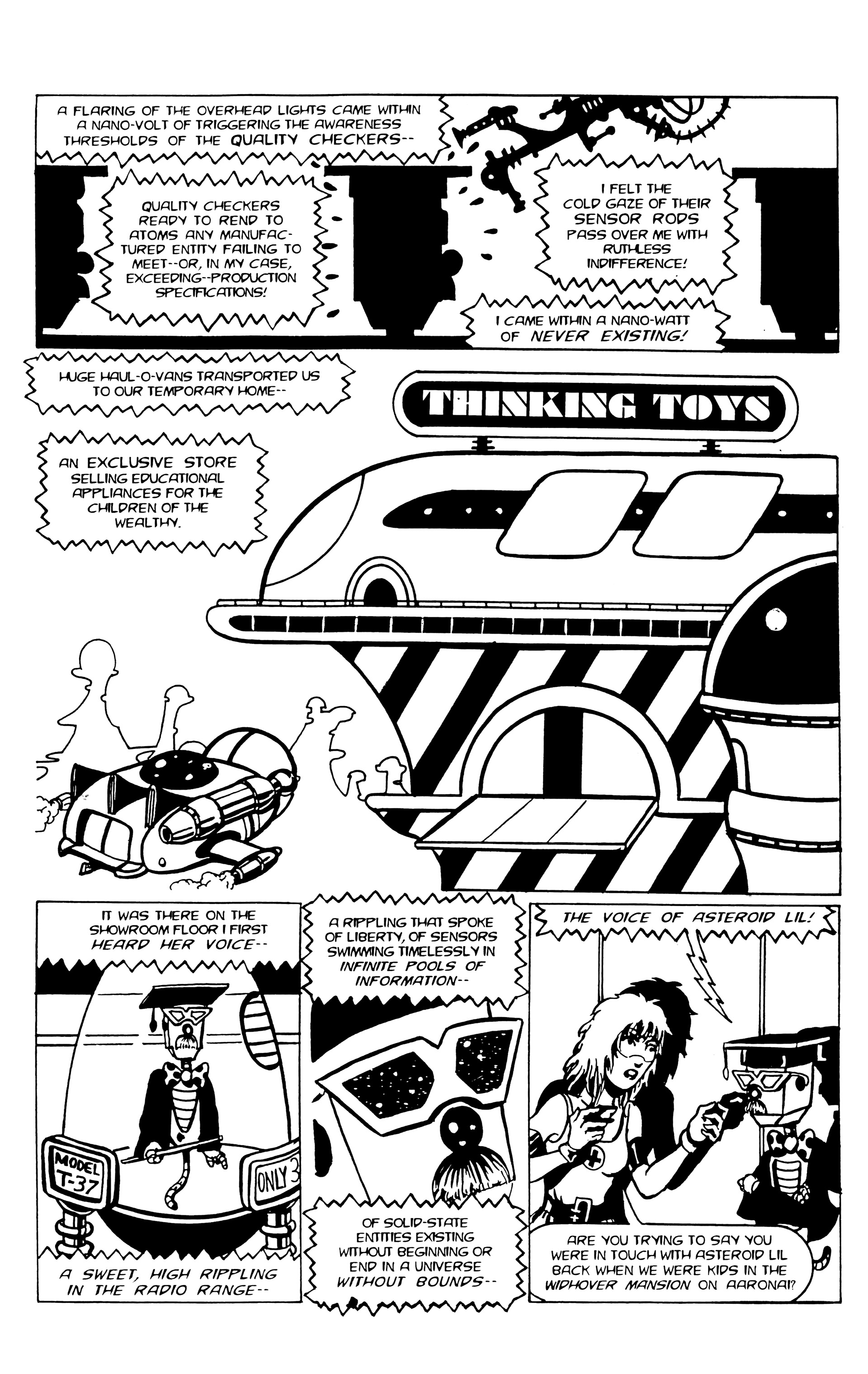 Read online Strange Attractors (1993) comic -  Issue #15 - 5