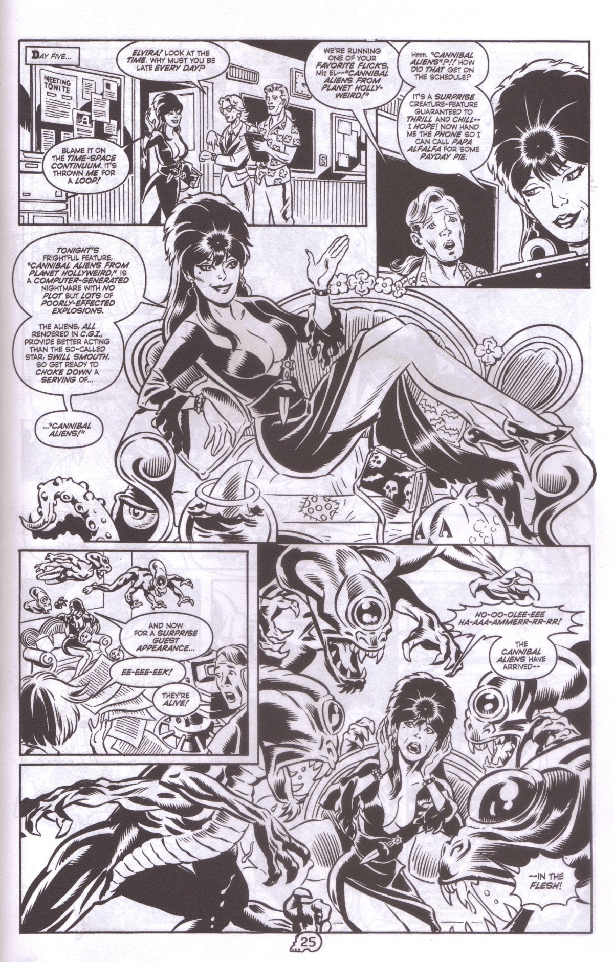 Read online Elvira, Mistress of the Dark comic -  Issue #166 - 23