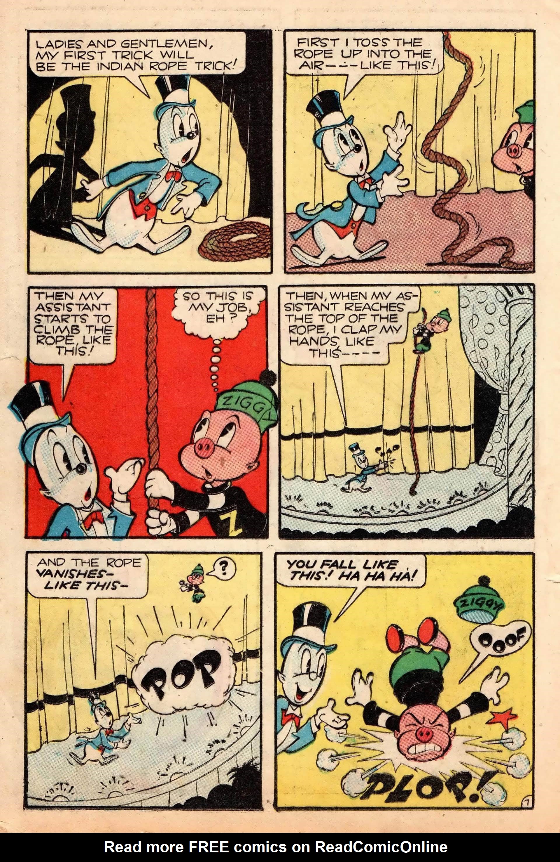 Read online Ziggy Pig-Silly Seal Comics (1944) comic -  Issue #2 - 16