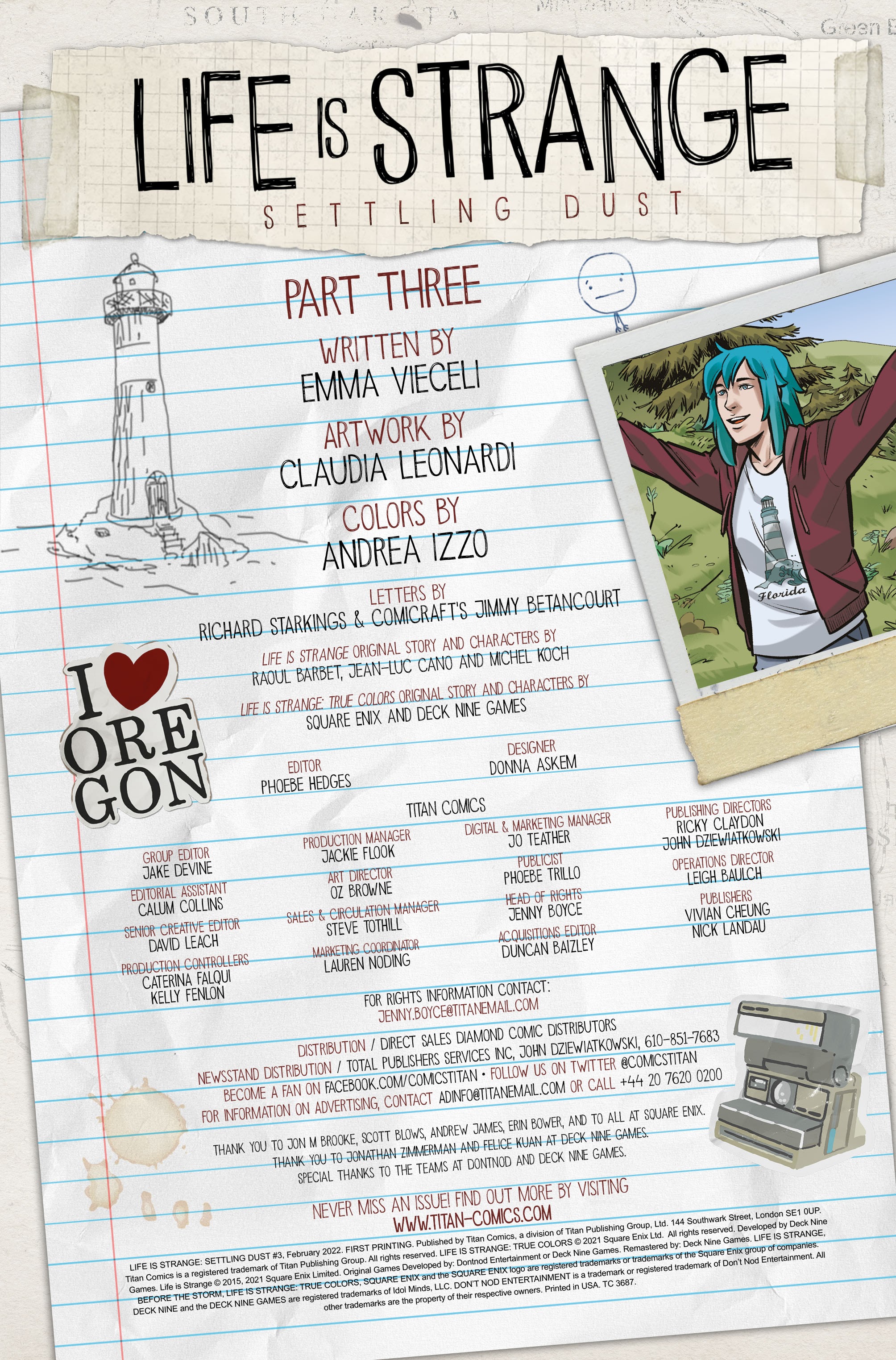 Read online Life is Strange: Settling Dust comic -  Issue #3 - 5