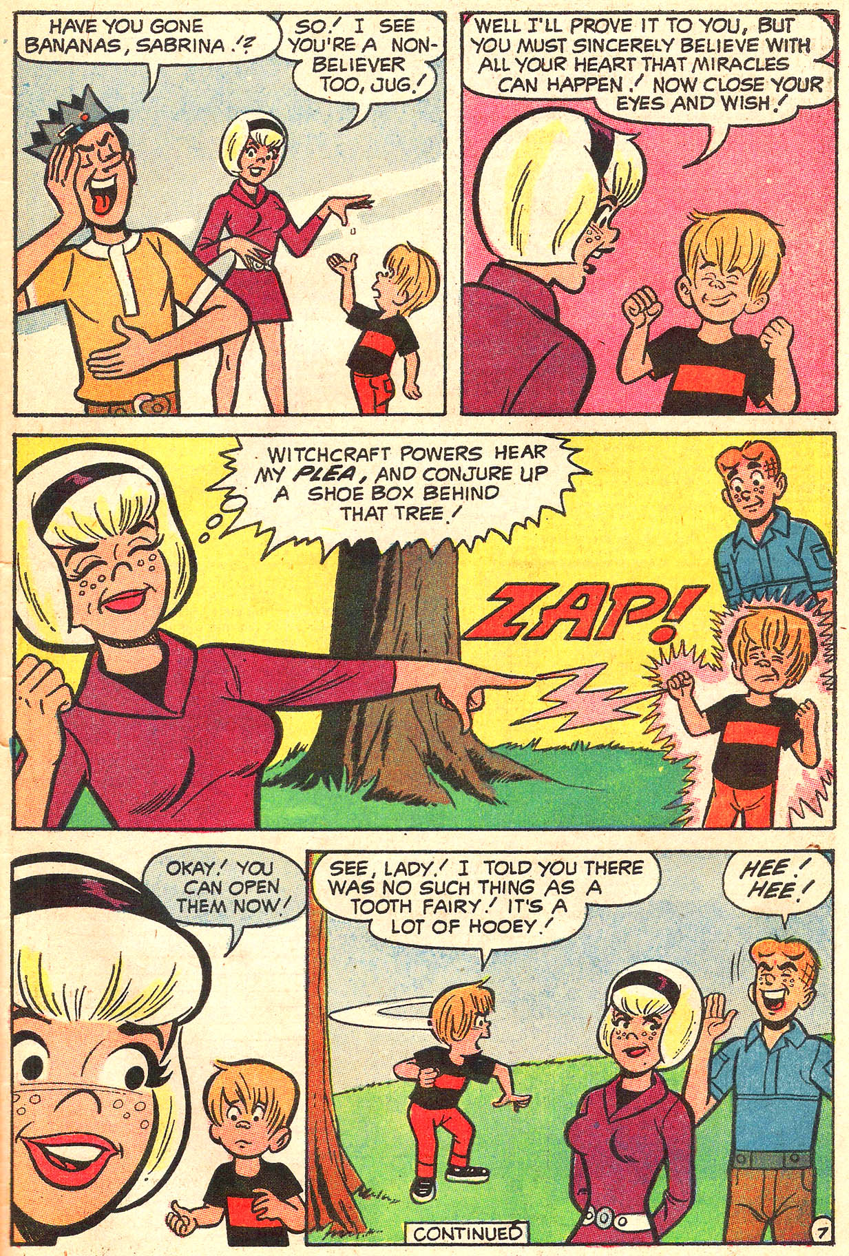 Read online Sabrina The Teenage Witch (1971) comic -  Issue #3 - 43