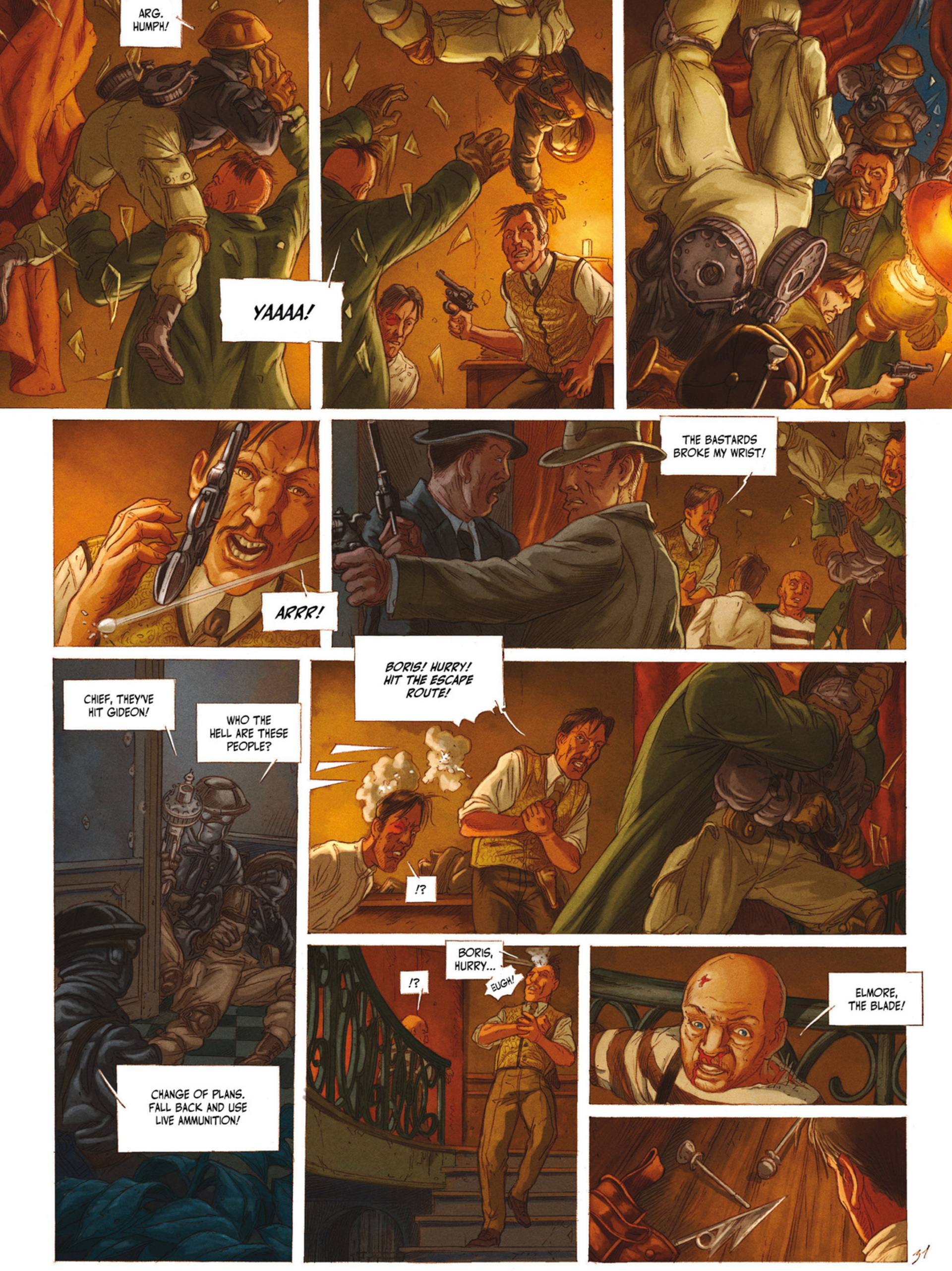 Read online The Bombyce Network comic -  Issue #3 - 34