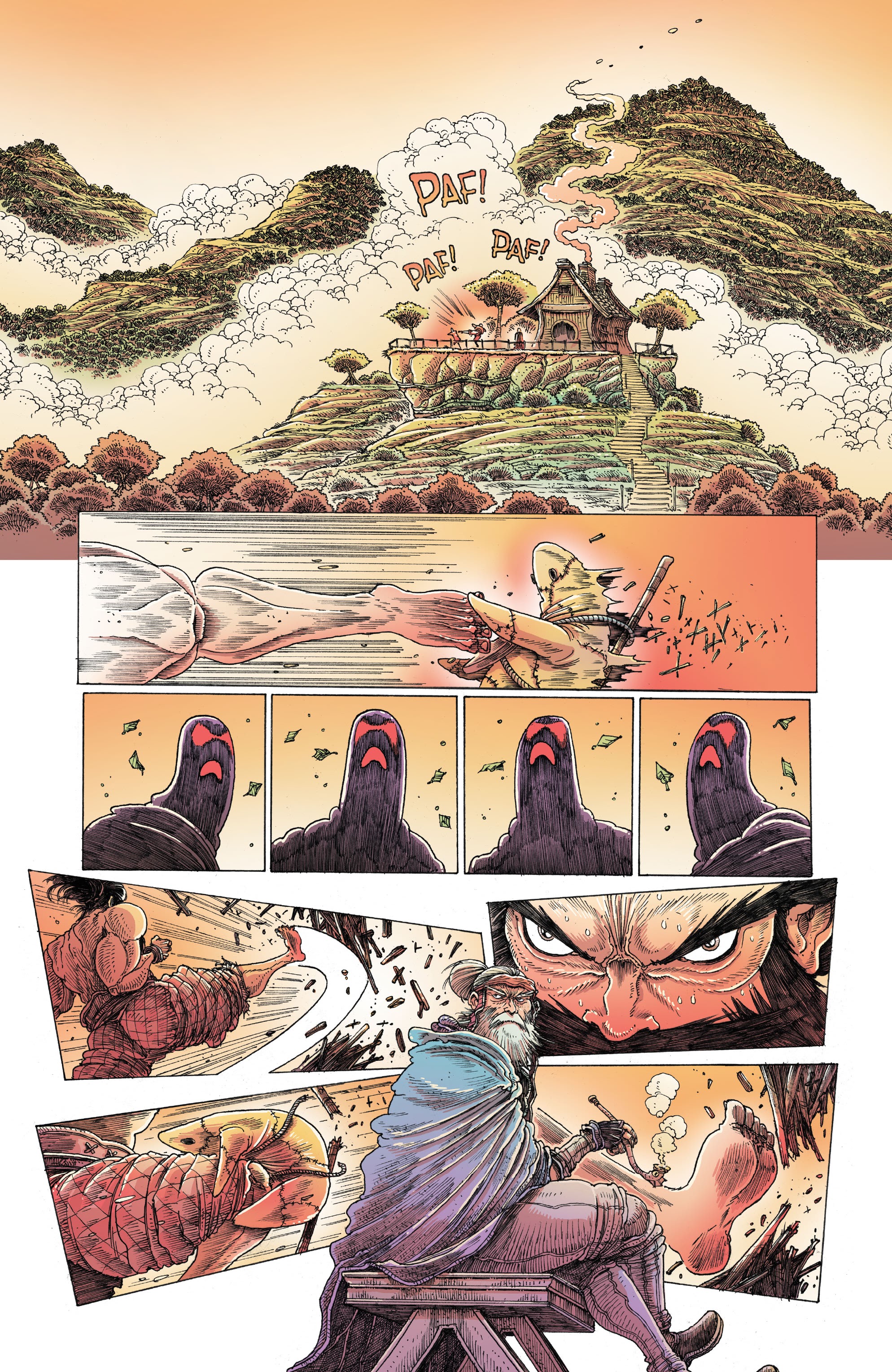 Read online Orphan and the Five Beasts comic -  Issue #2 - 3