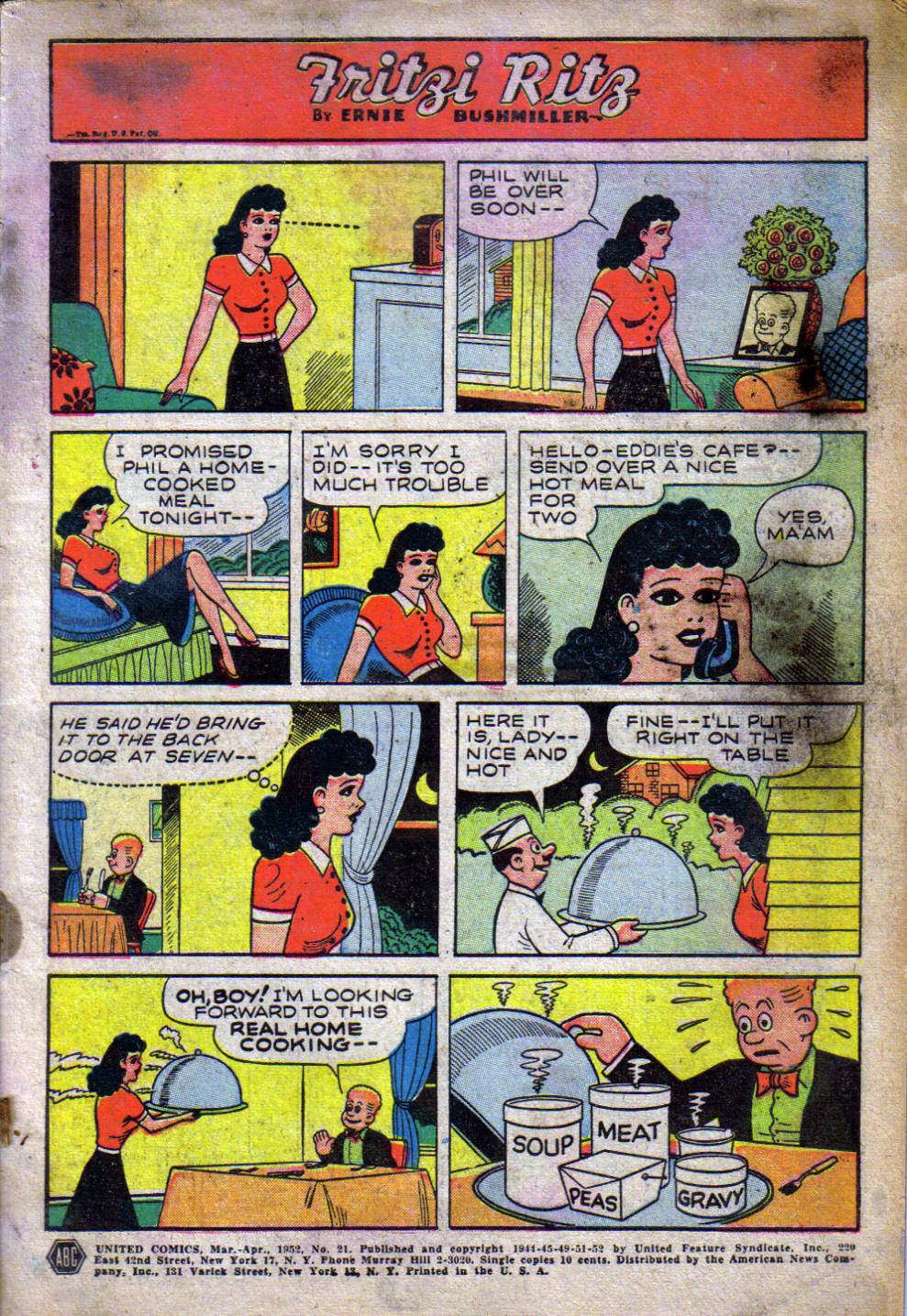 Read online United Comics comic -  Issue #21 - 3