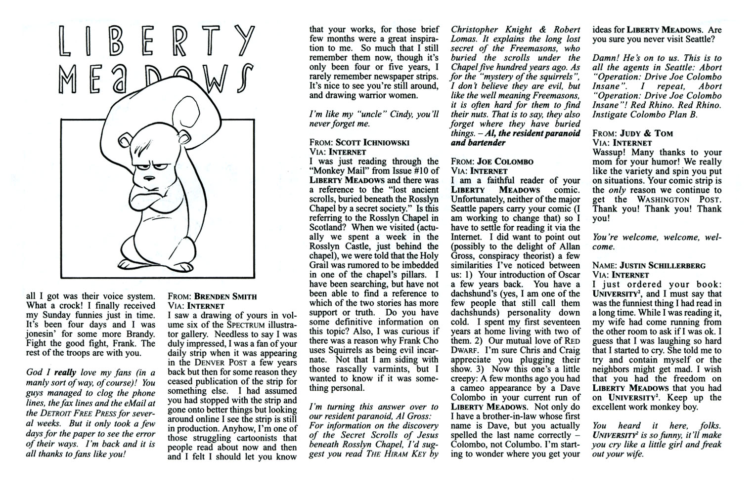 Read online Liberty Meadows comic -  Issue #14 - 32
