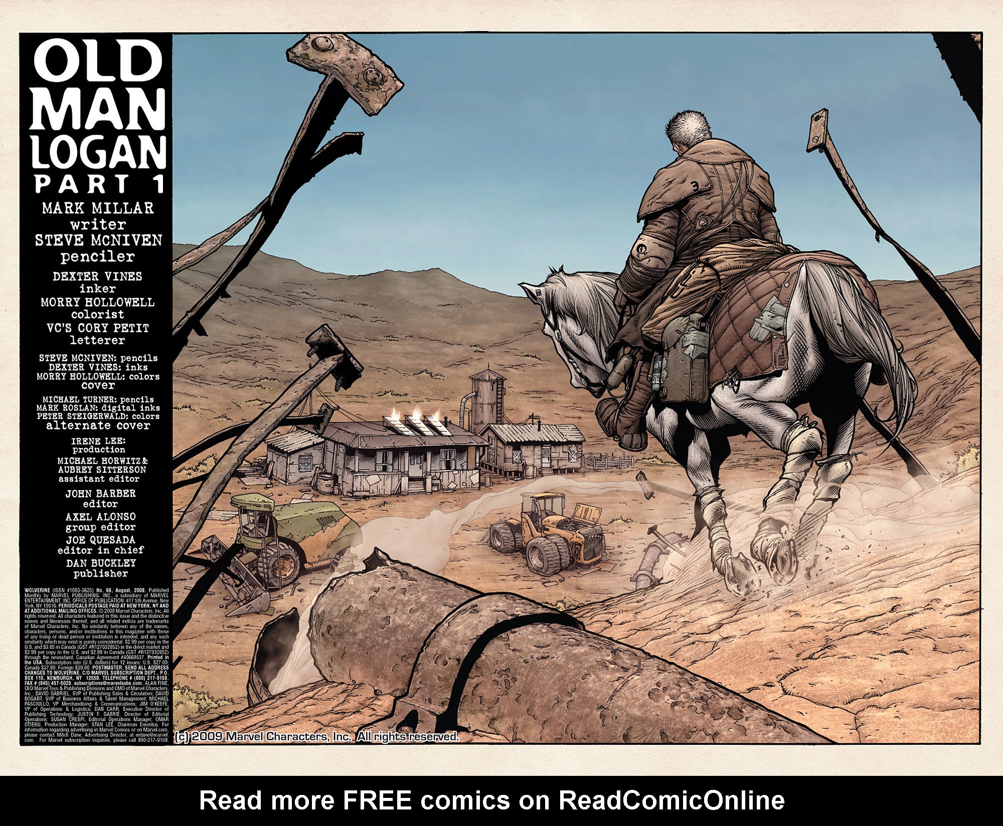 Read online Wolverine: Old Man Logan comic -  Issue # Full - 5