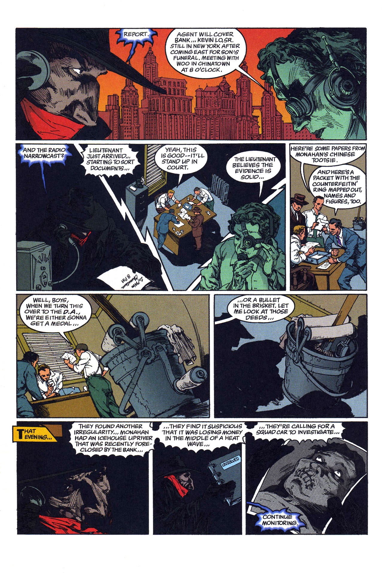 Read online The Shadow: Hell's Heat Wave comic -  Issue #3 - 8