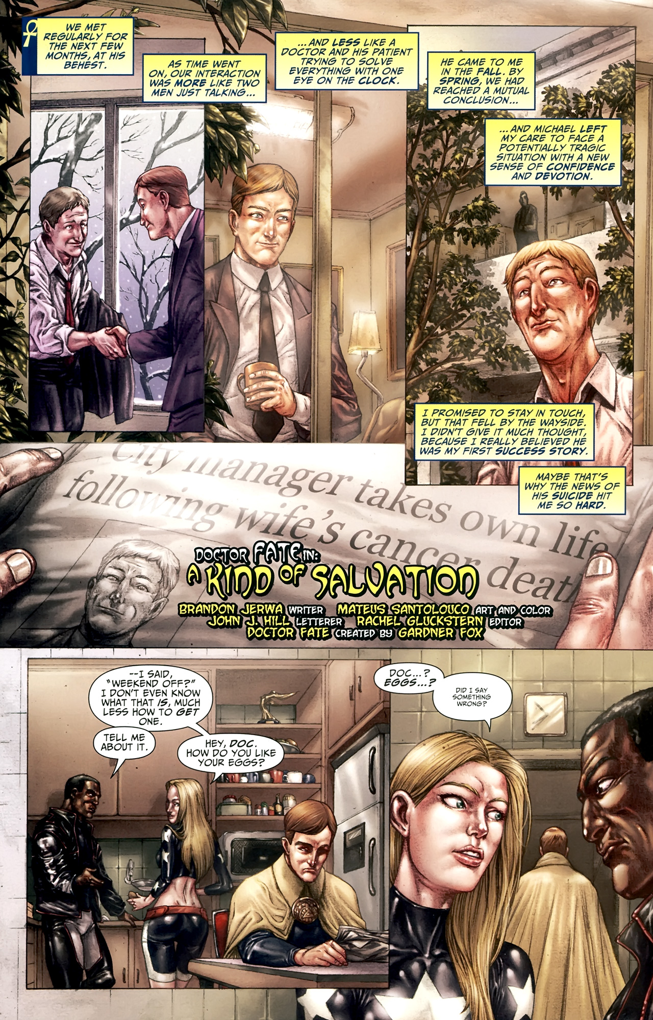 Read online JSA 80-Page Giant 2010 comic -  Issue # Full - 63