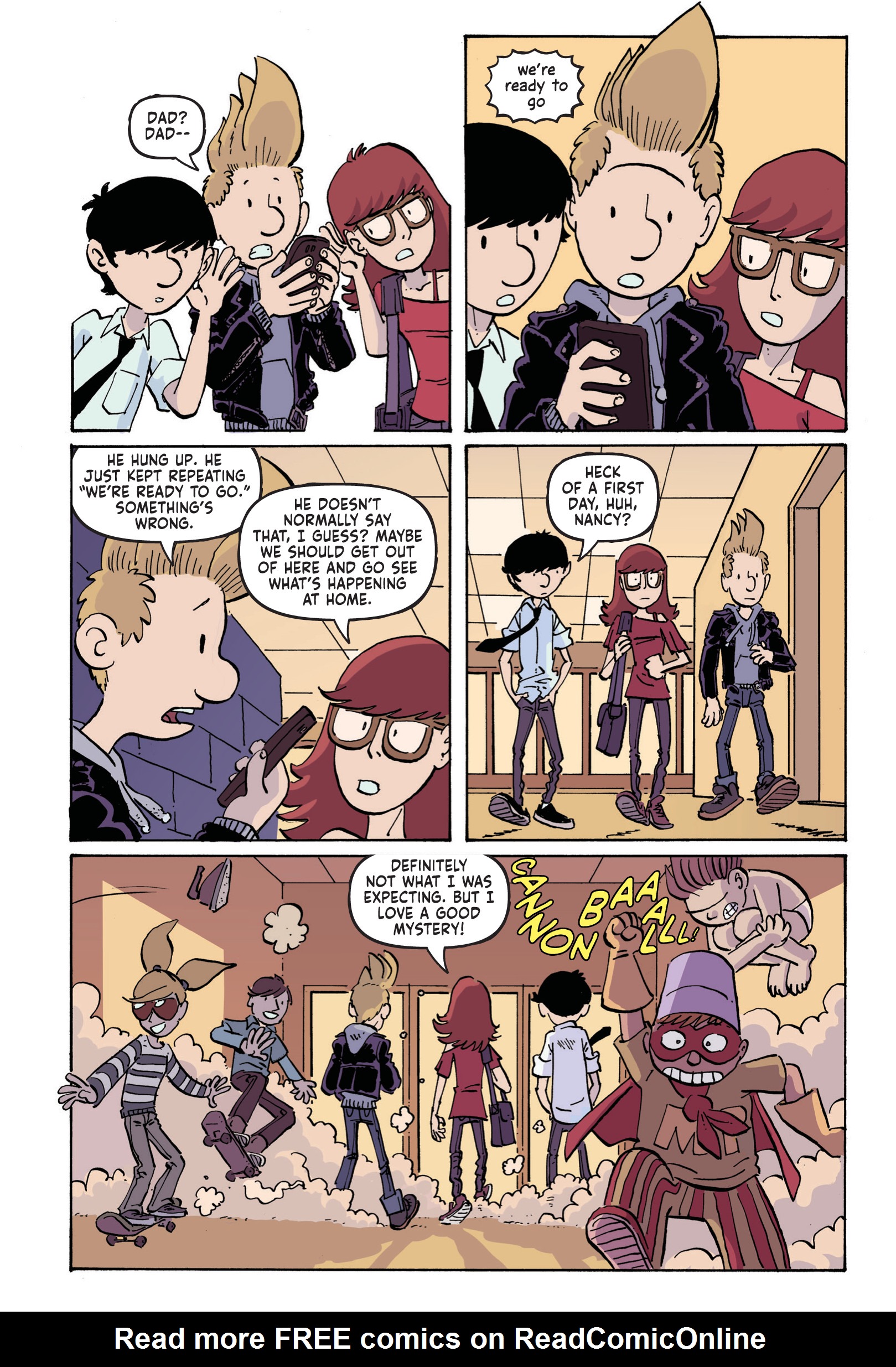Read online Nancy Drew & the Hardy Boys: The Mystery of the Missing Adults! comic -  Issue # TPB - 19