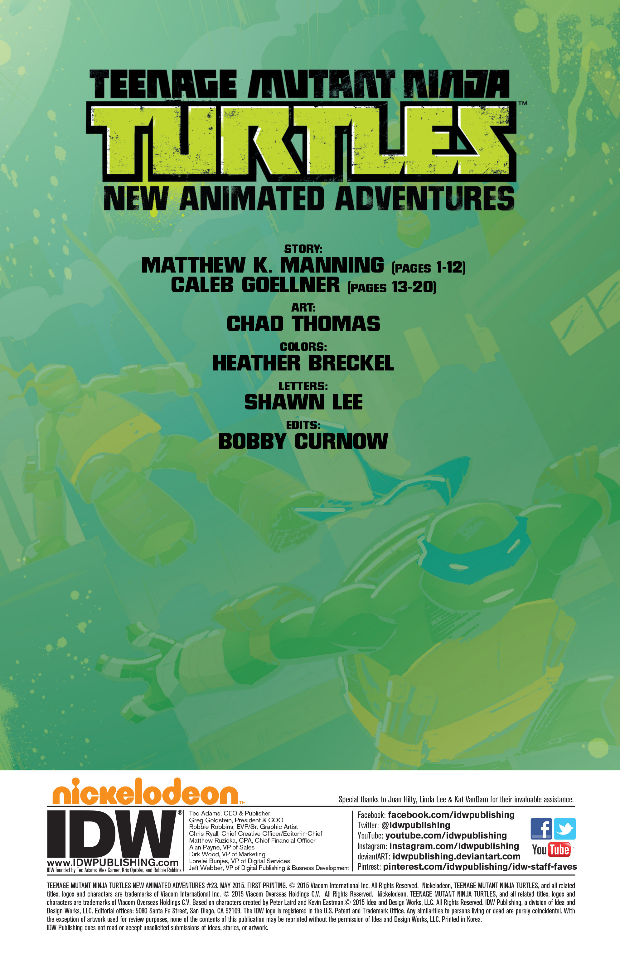 Read online Teenage Mutant Ninja Turtles New Animated Adventures comic -  Issue #23 - 2